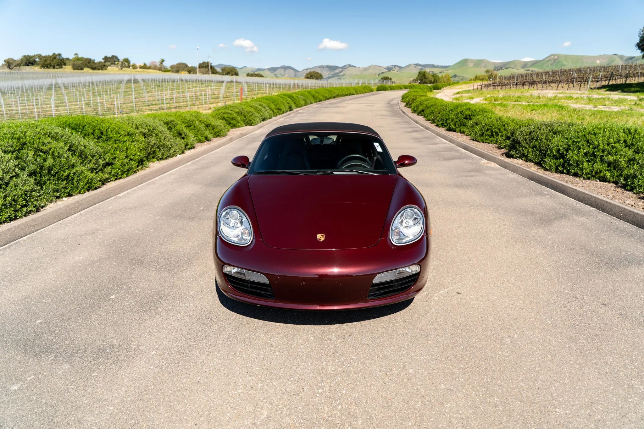 2007 Porsche Boxster in Carmon Red Metallic