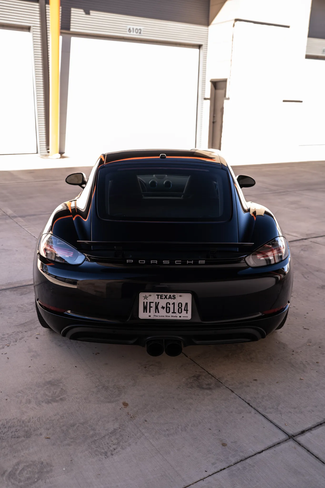 2017 Porsche 718 Cayman in Jet Black Metallic