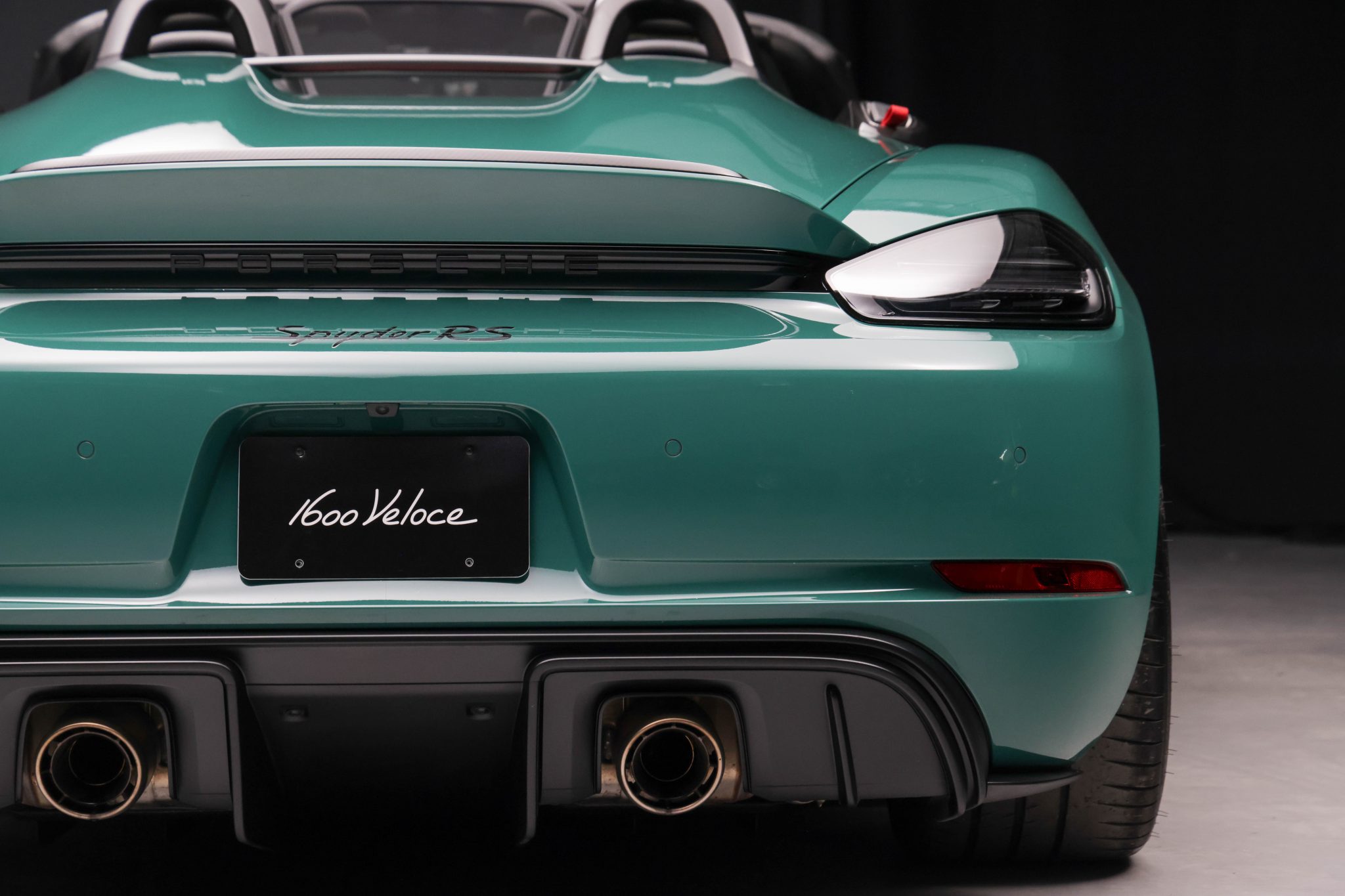 2024 Porsche 718 Spyder RS Weissach In Smyrna Green