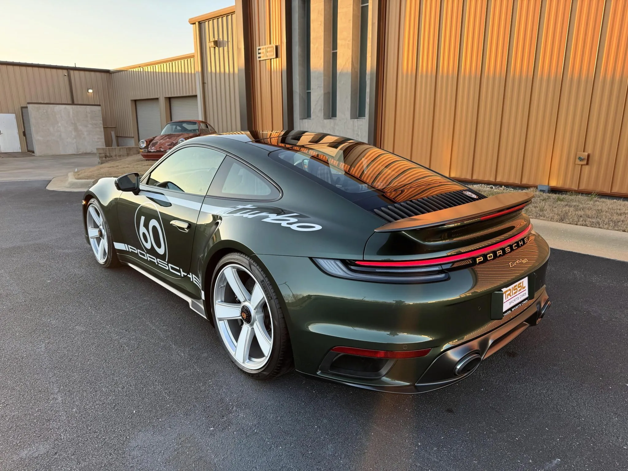 2025 Porsche 911 Turbo 50 Years in Oak Green Metallic