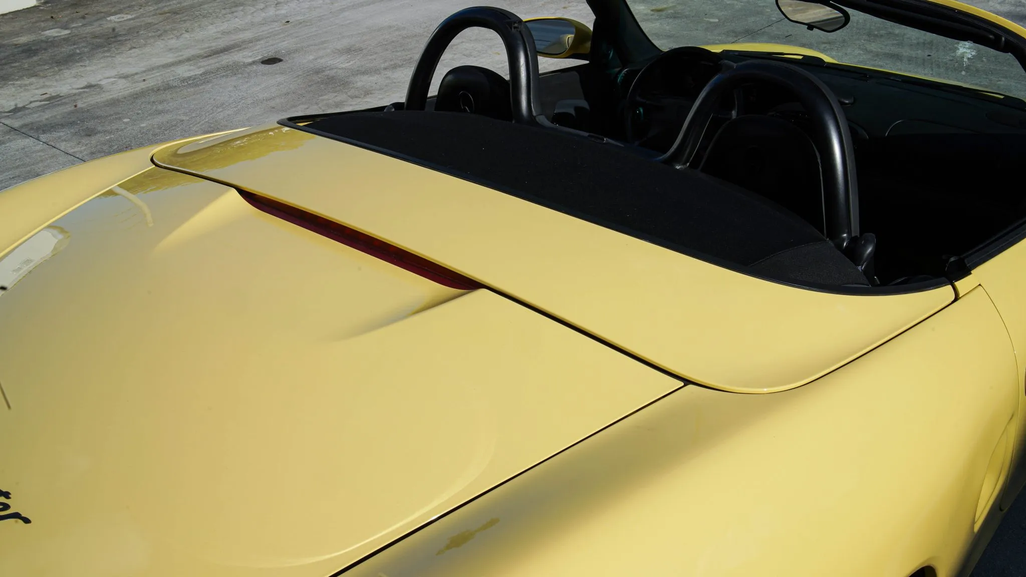 1999 Porsche Boxster in Pastel Yellow