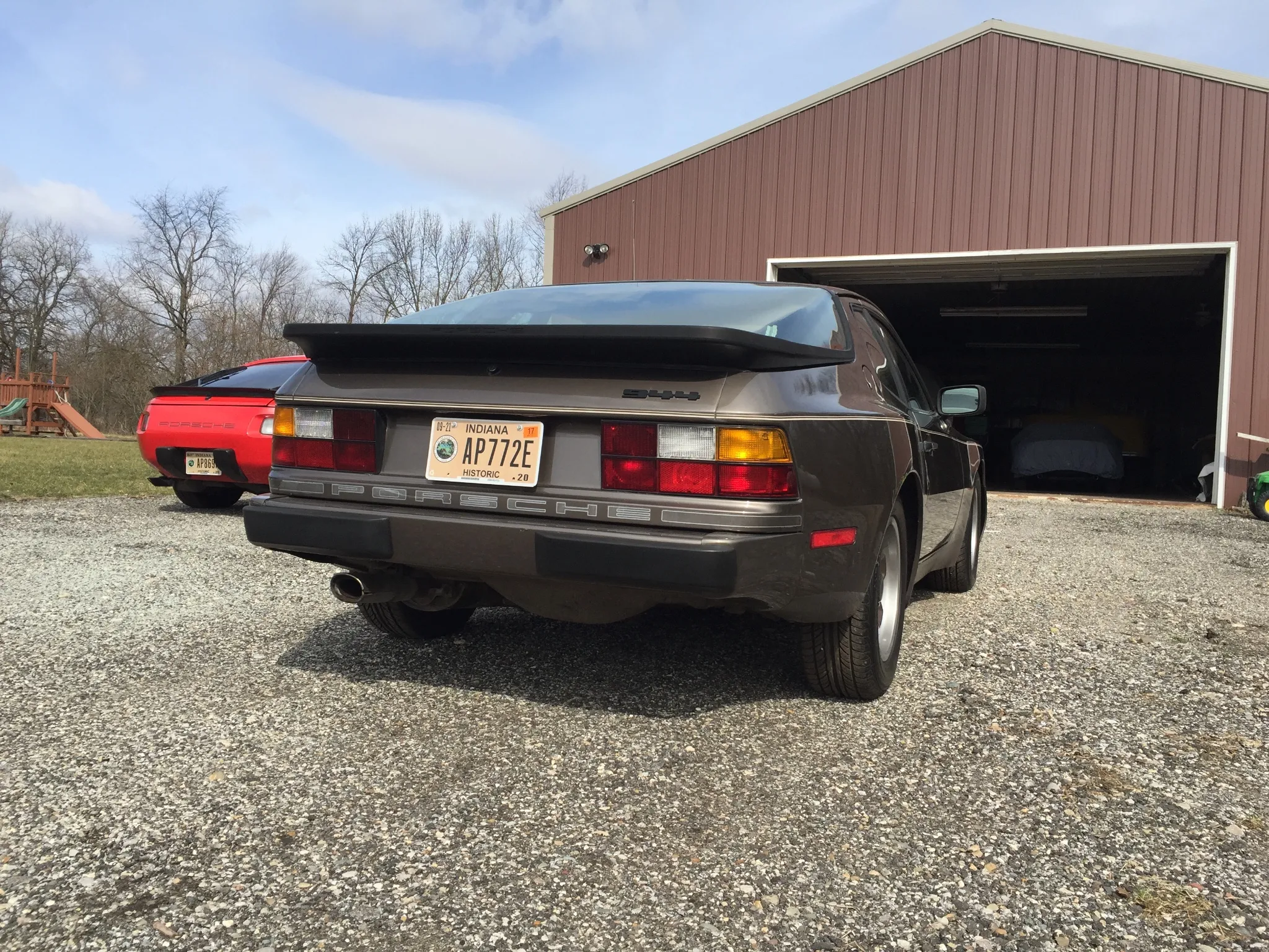 1984 Porsche 944 In Sable Brown Metallic