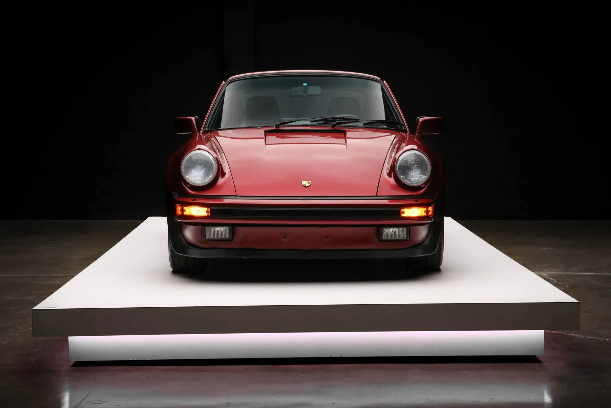 1989 Porsche 911 Turbo Coupe In Velvet Red Metallic