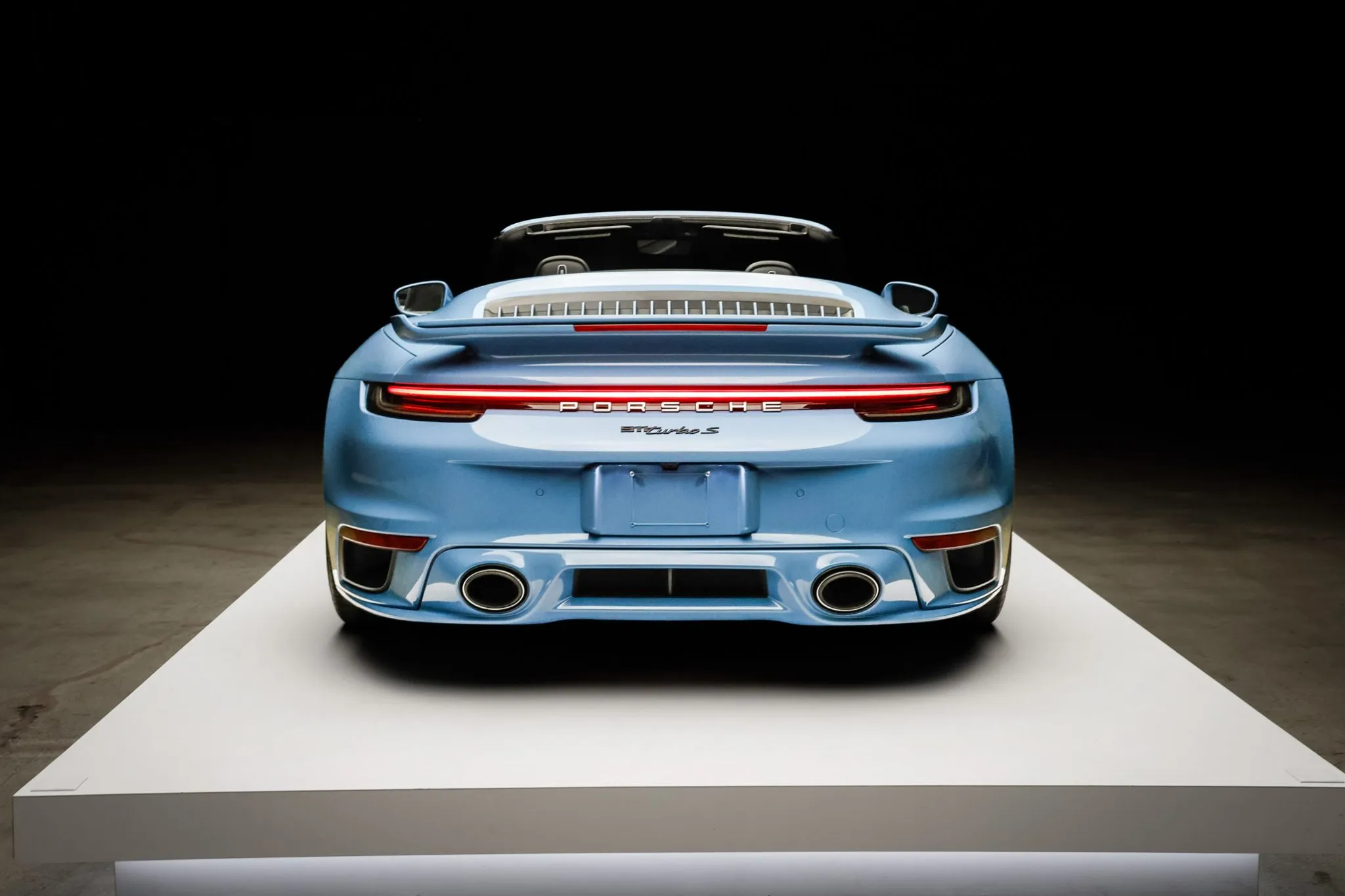 2025 Porsche 911 Turbo S Cabriolet in Nashy Blue