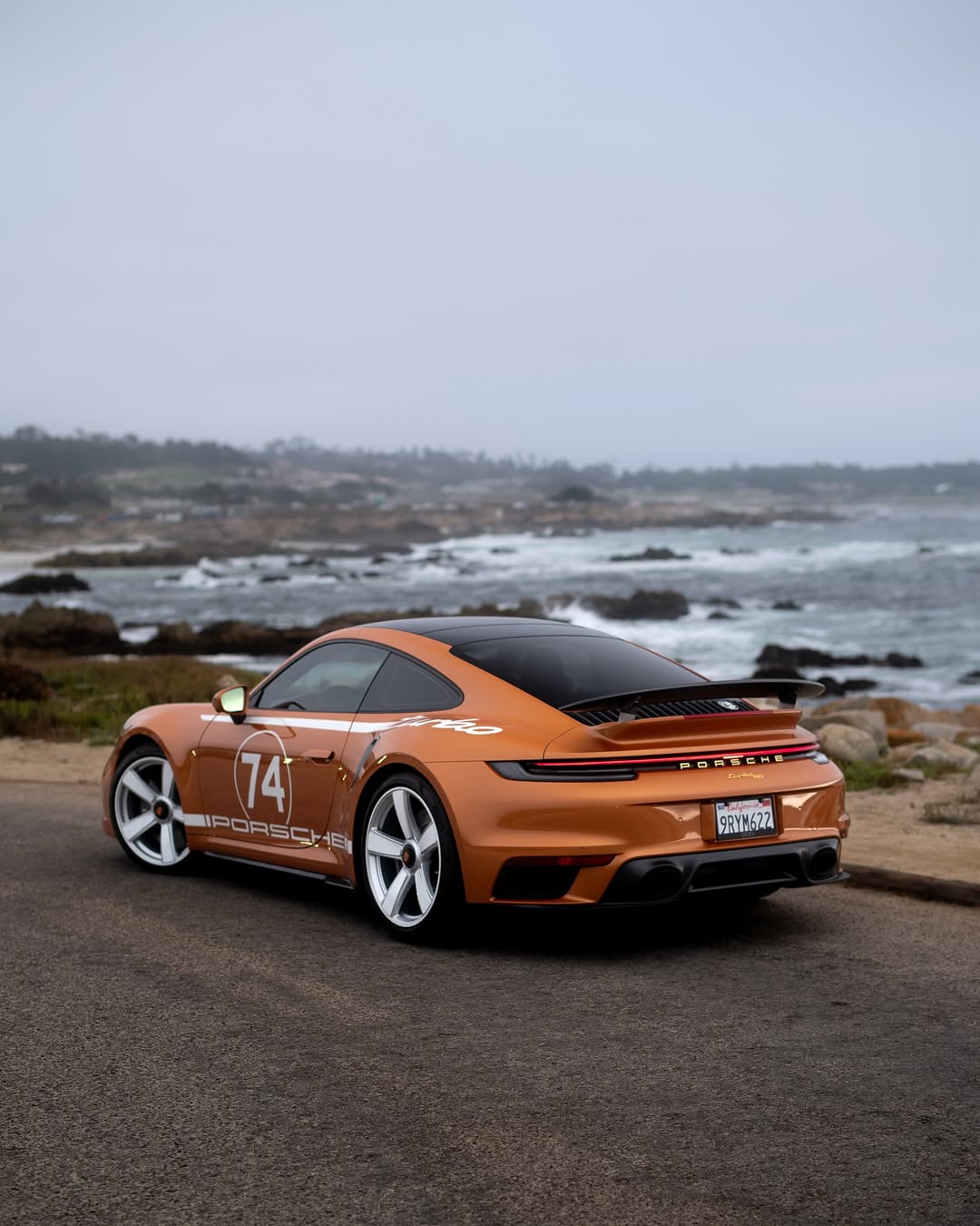 2025 Porsche 911 Turbo 50 Years in Nordic Gold Metallic