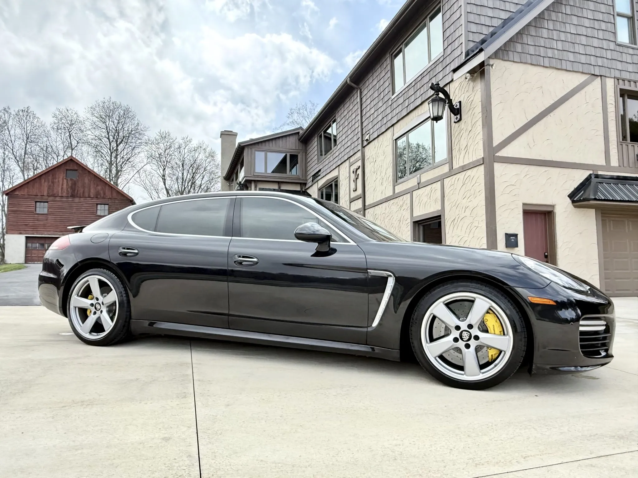 2014 Porsche Panamera Turbo S Executive in Basalt Black Metallic