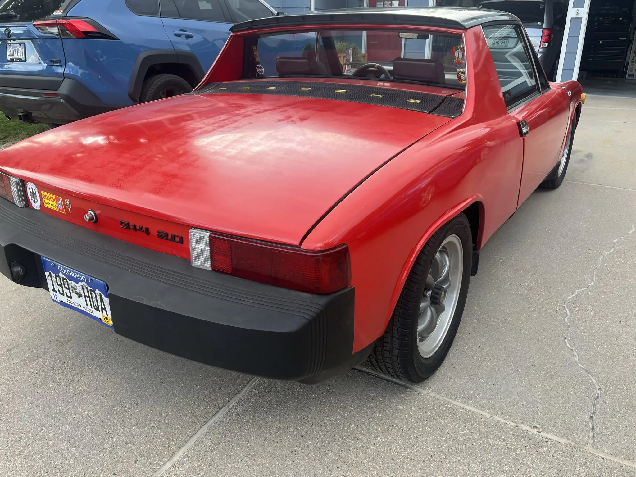 1975 Porsche 914 2.0 in Scarlet Red