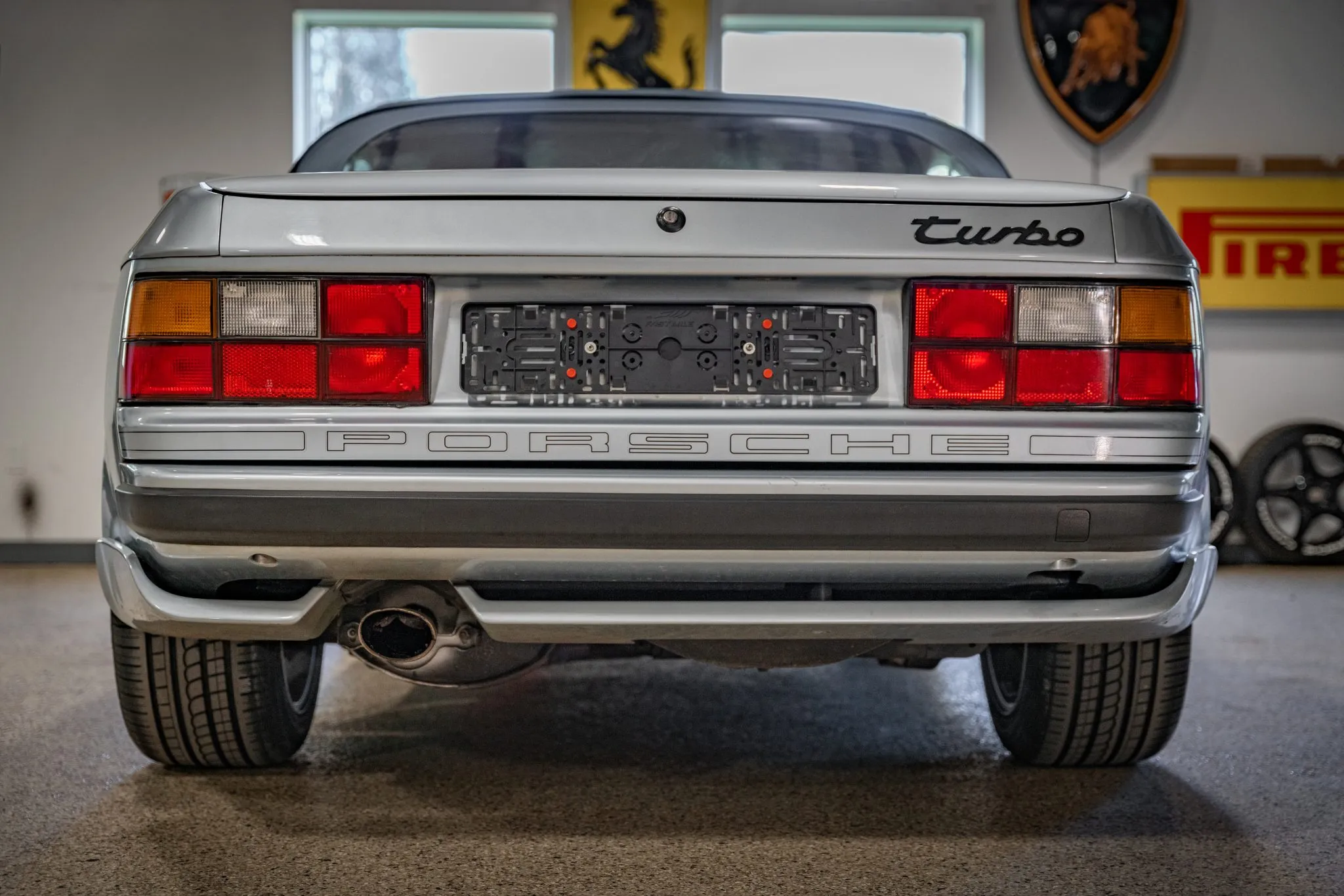 1991 Porsche 944 Turbo Cabriolet in Geyser Grey Metallic