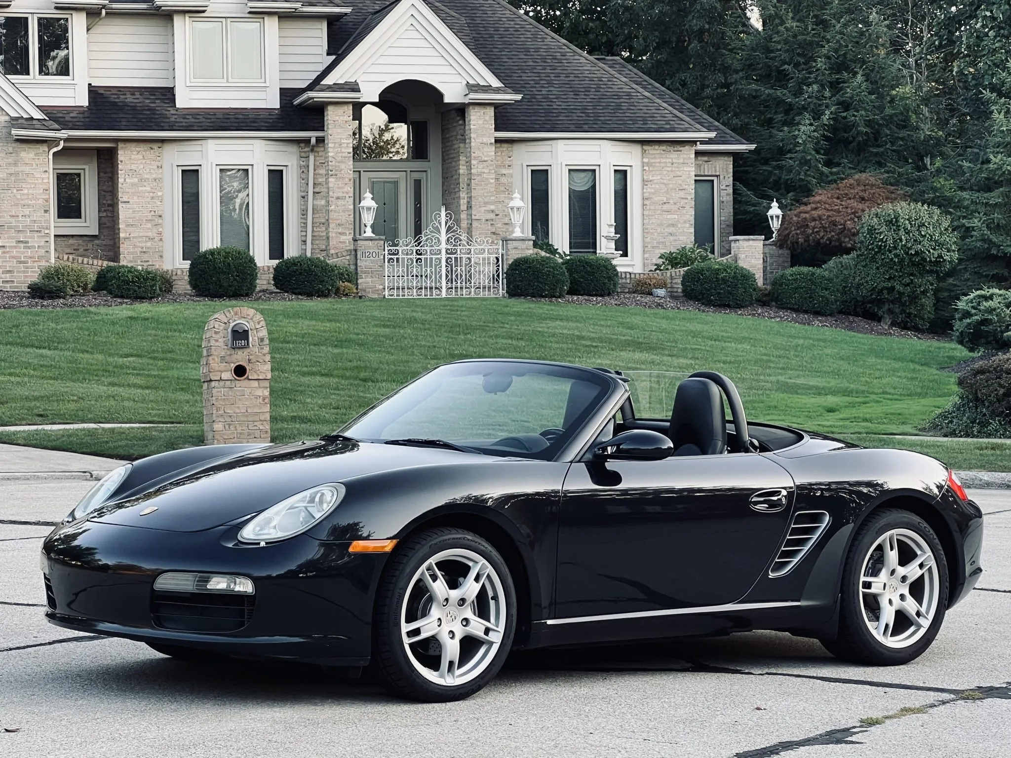2006 Porsche Boxster in Basalt Black Metallic