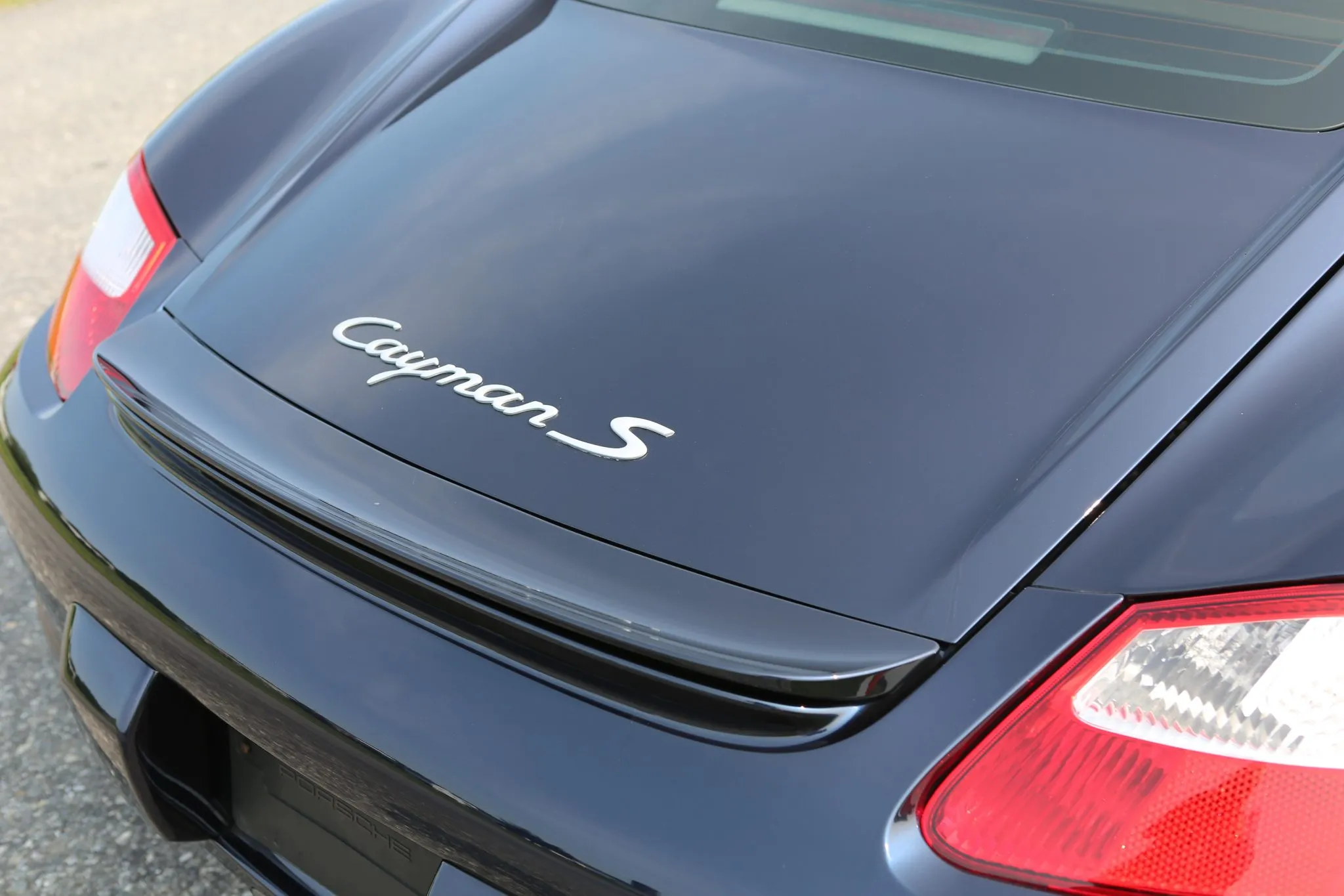2006 Porsche Cayman S in Midnight Blue Metallic
