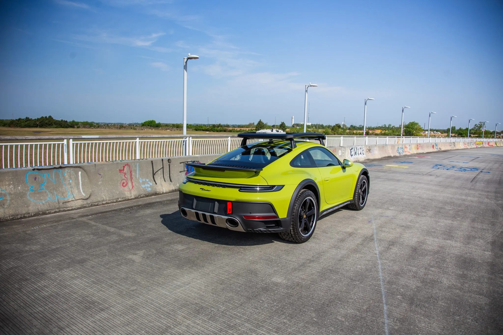 2024 Porsche 911 Dakar in Linden Green