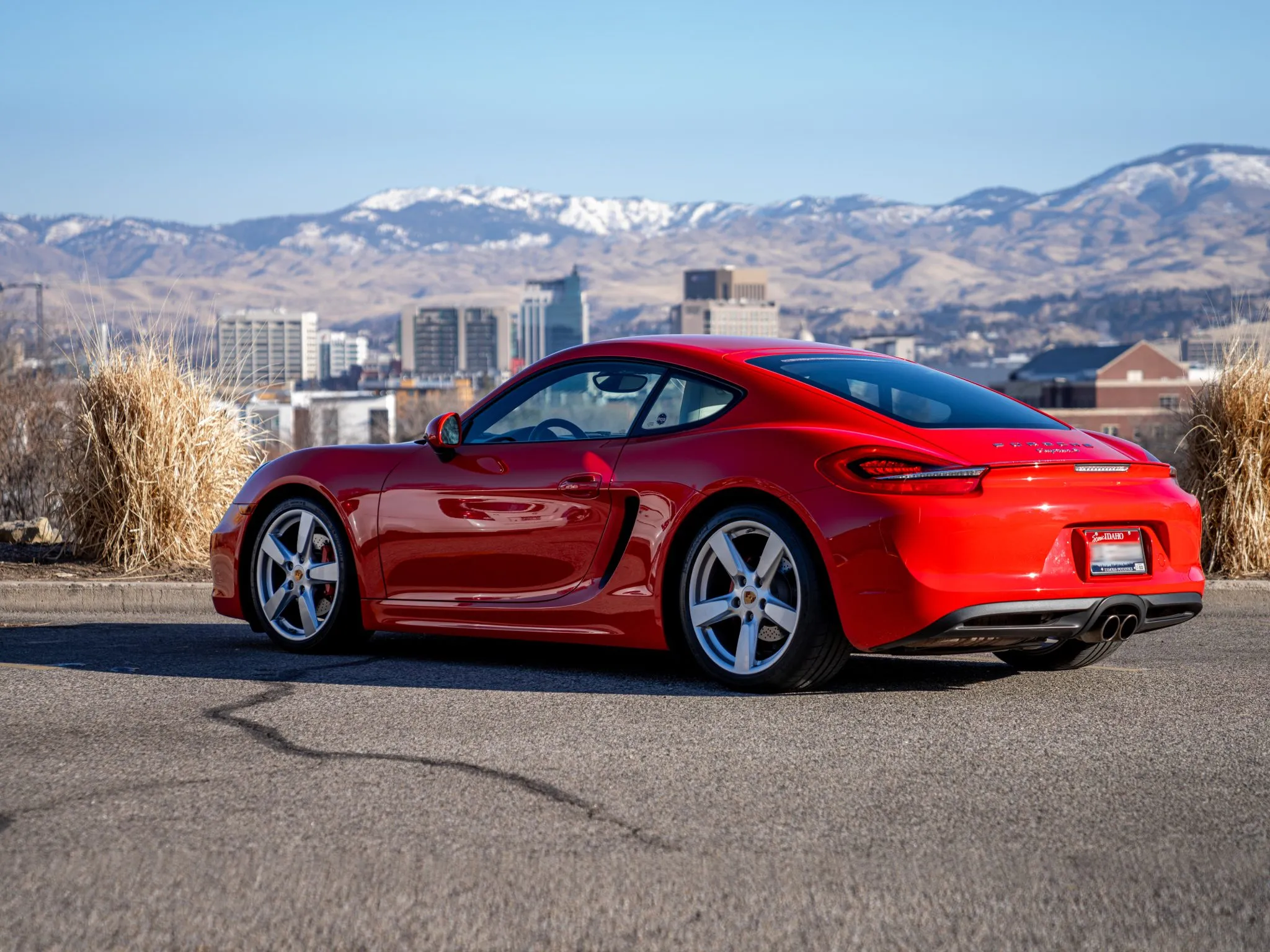2015 Porsche Cayman S in Guards Red