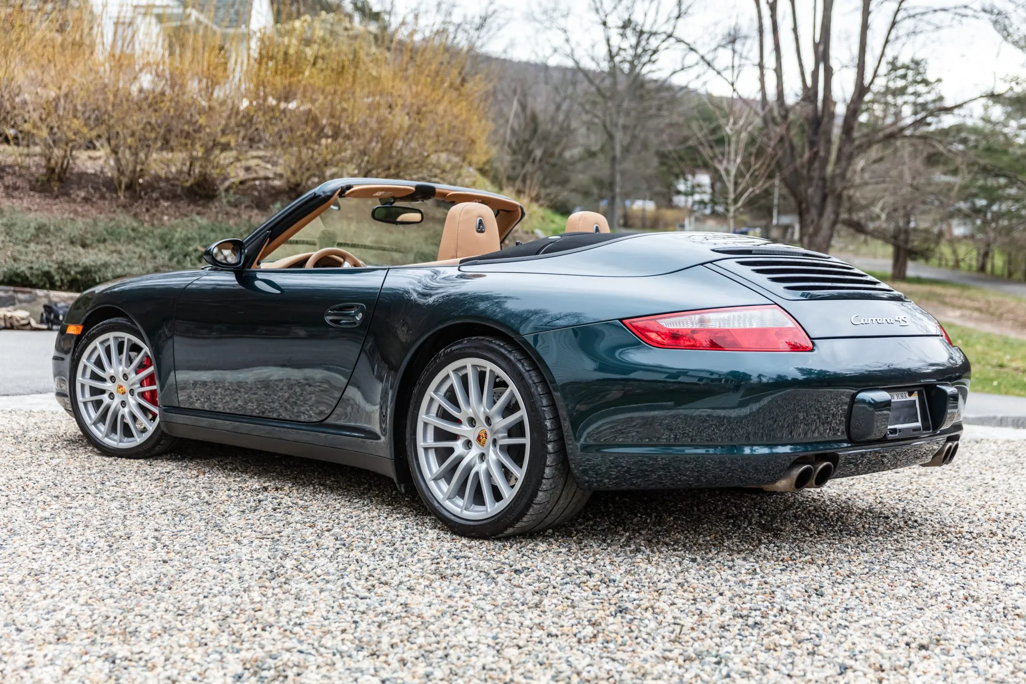 2006 Porsche 911 Carrera 4S Cabriolet in Dark Teal Metallic