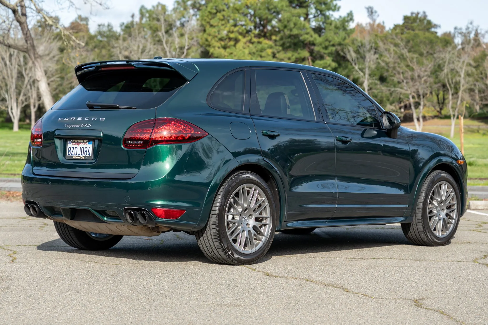 2014 Porsche Cayenne GTS in Jet Green Metallic