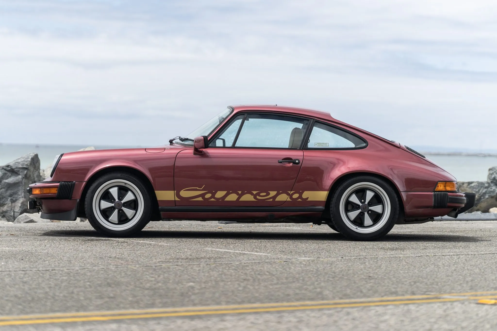1982 Porsche 911SC Coupe in Wine Red Metallic