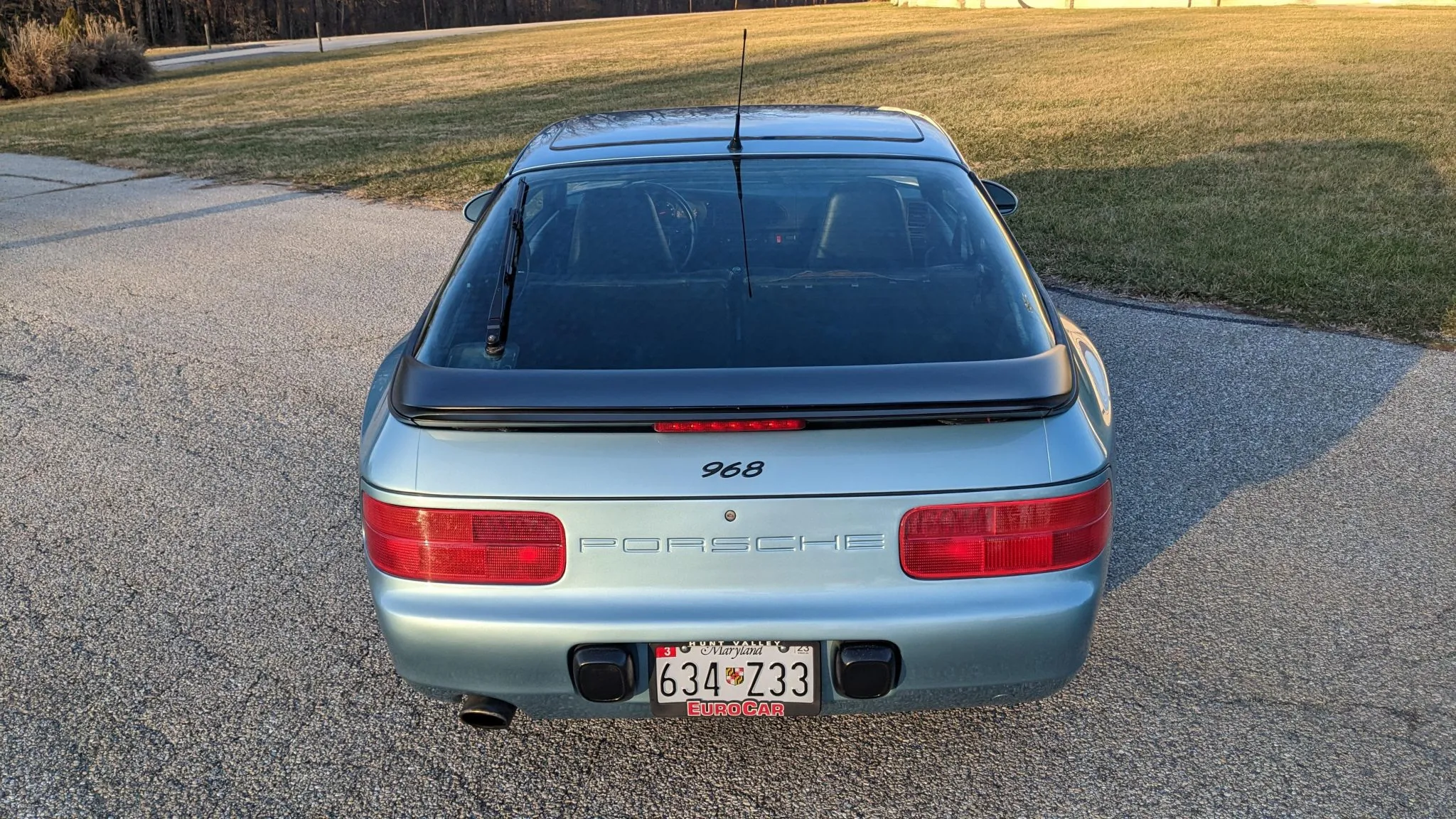 1992 Porsche 968 Coupe in Lagoon Green Metallic