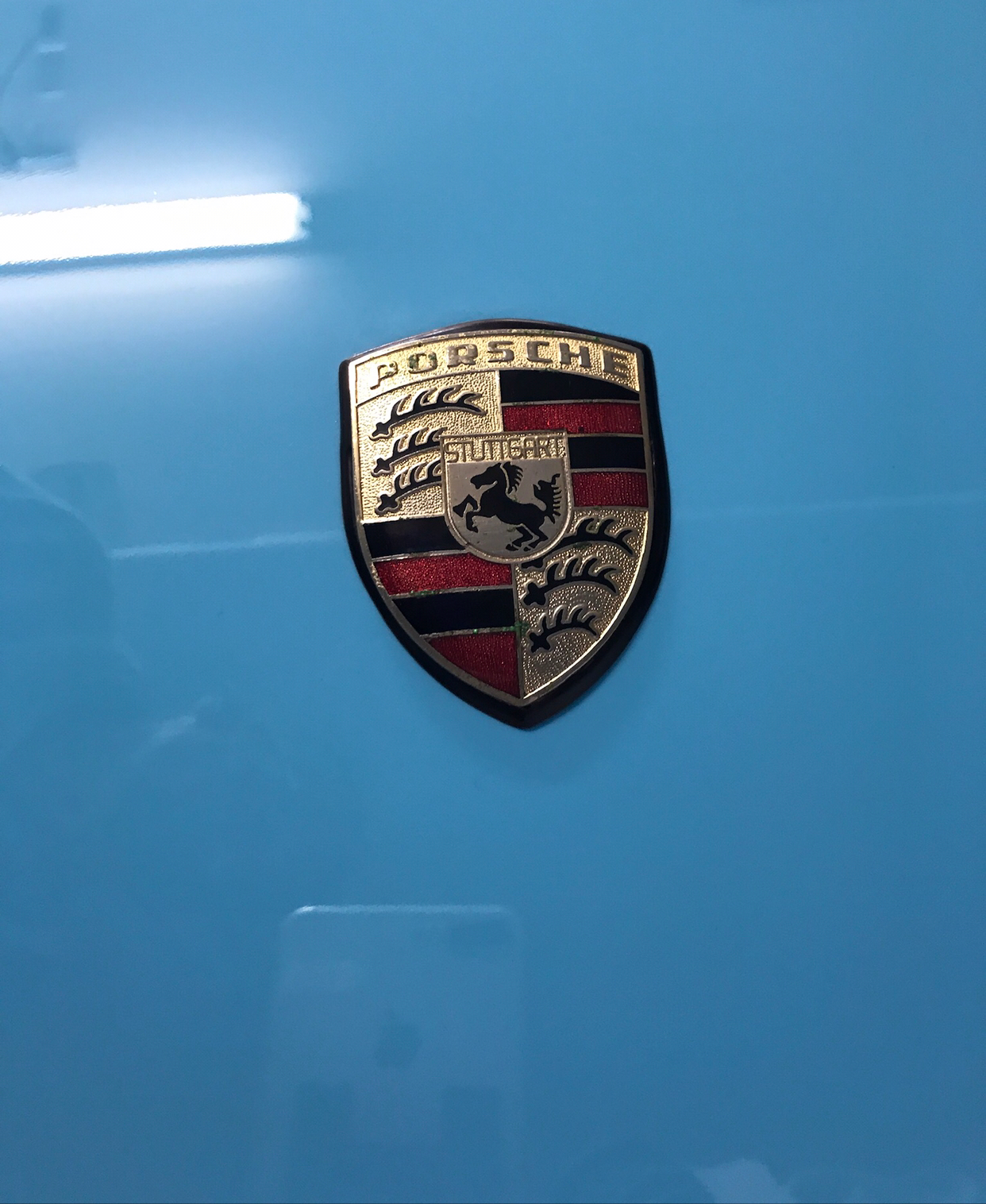 1974 Porsche 914 in Olympic Blue