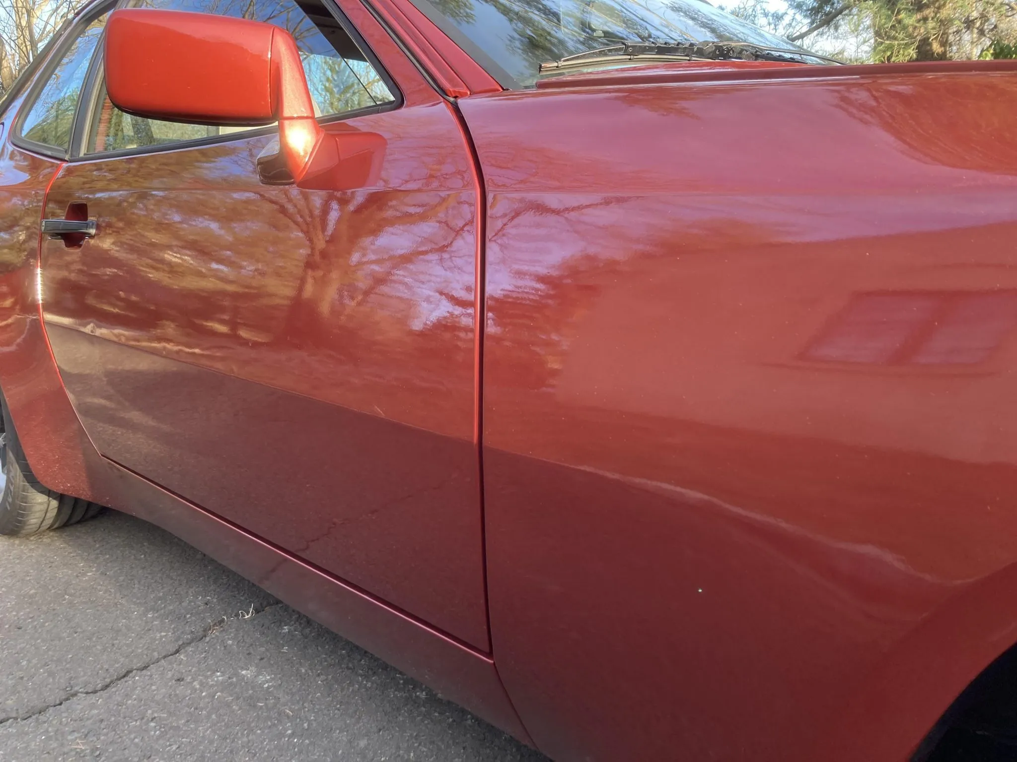 1983 Porsche 944 in Metallic Red