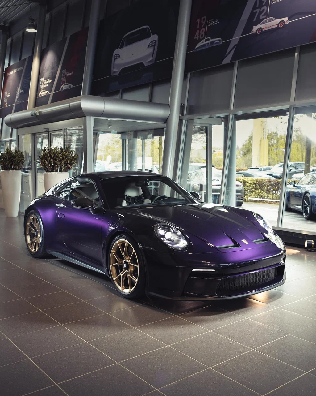 2024 Porsche 911 (992) GT3 Touring In Viola Metallic