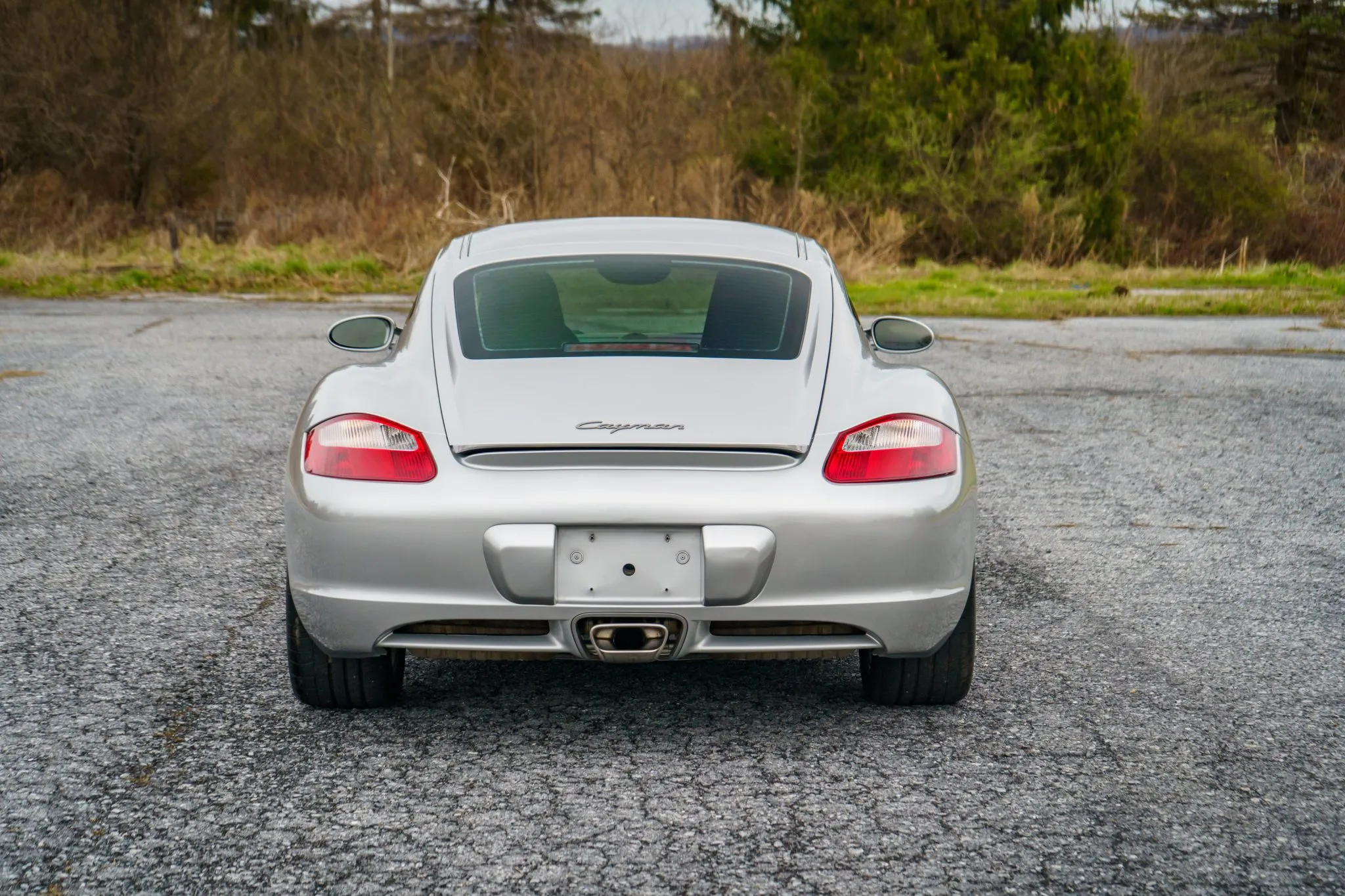 2008 Porsche Cayman in Arctic Silver Metallic