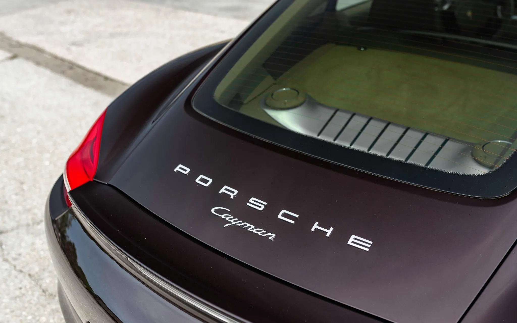 2014 Porsche Cayman in Mahogany Metallic
