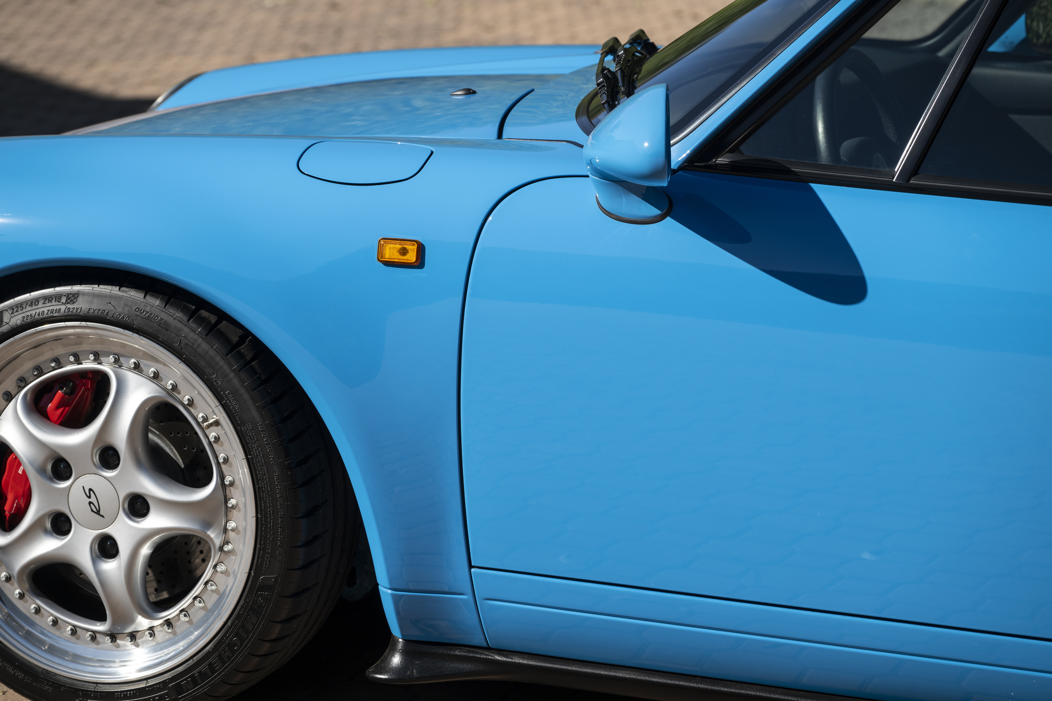 1996 Porsche 911 Carrera RS 3.8 in Riviera Blue
