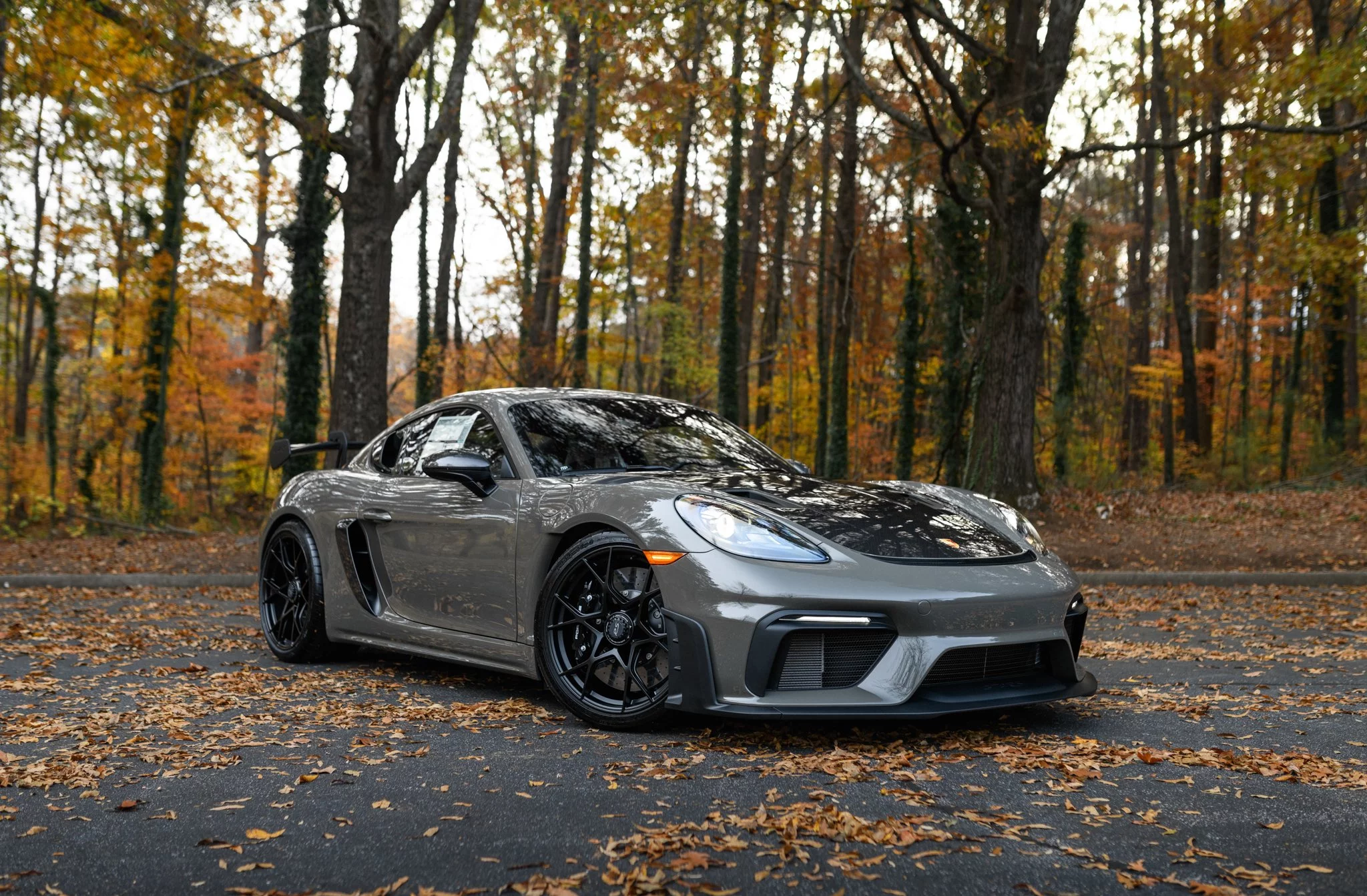 Porsche 718 Cayman GT4 RS in Alex Grey