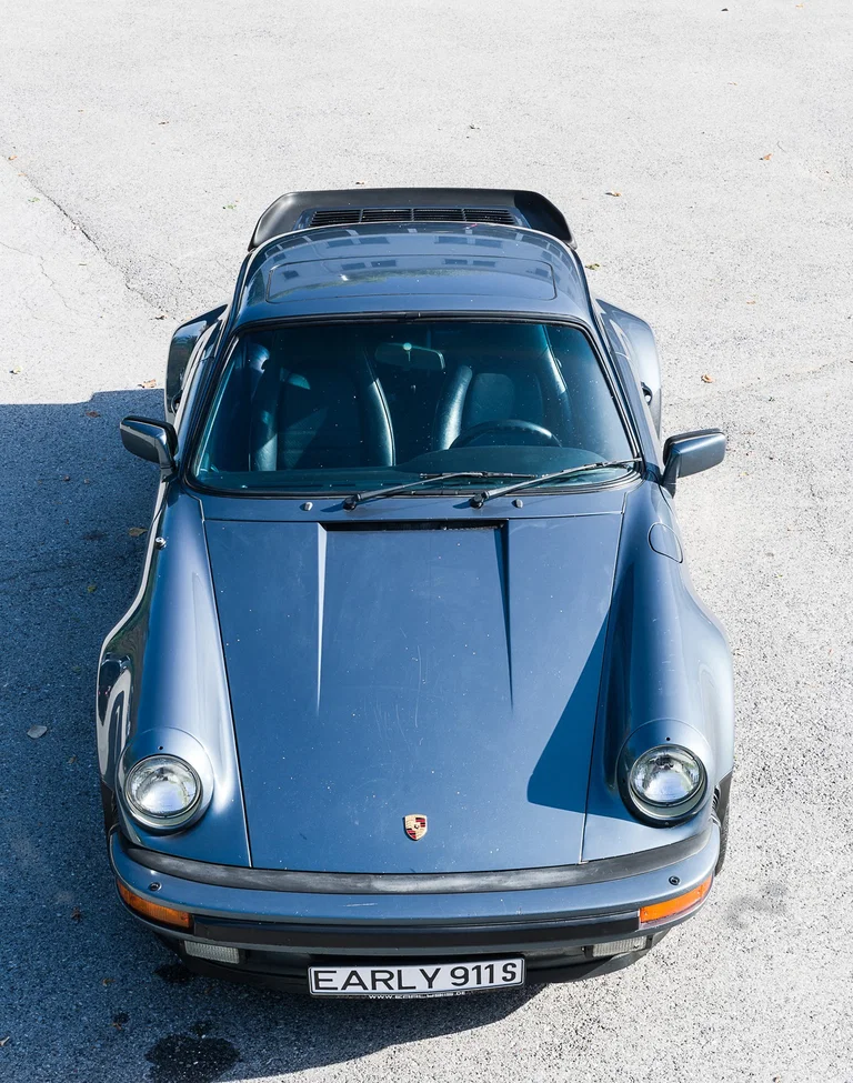1988 Porsche 911 930 3.3 Turbo Coupe In Venezia Blue Metallic