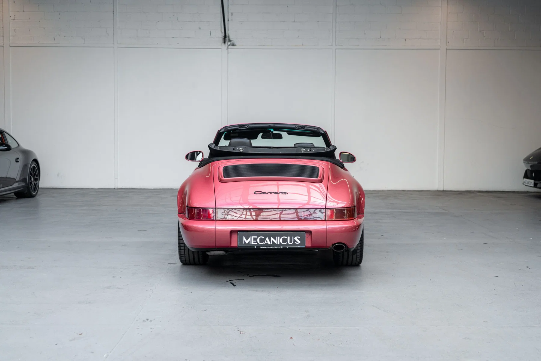 1993 Porsche 911 Carrera 2 Cabriolet in Raspberry Metallic