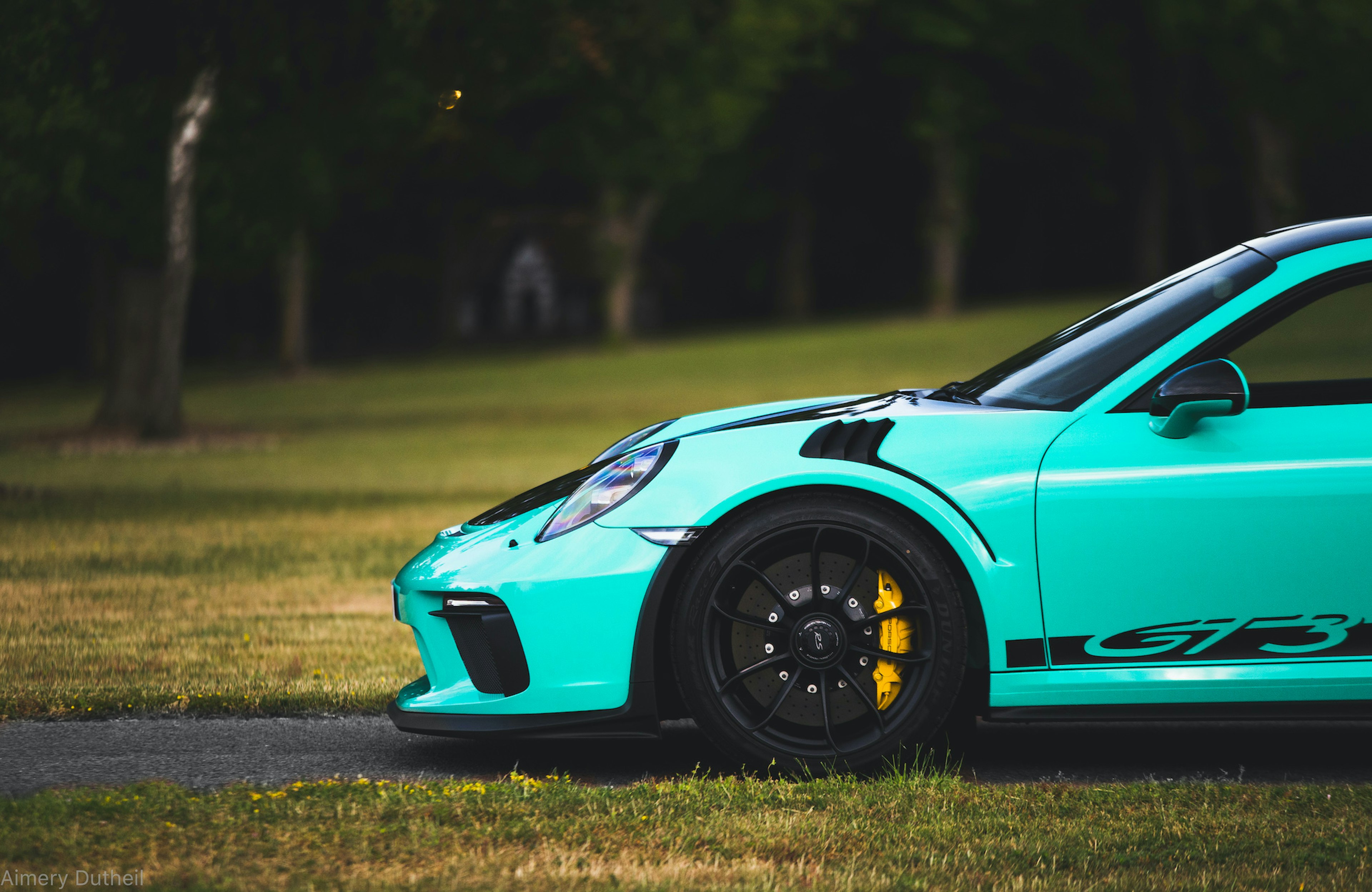 2019 Porsche 911 GT3 RS Weissach Pack in Mint Green