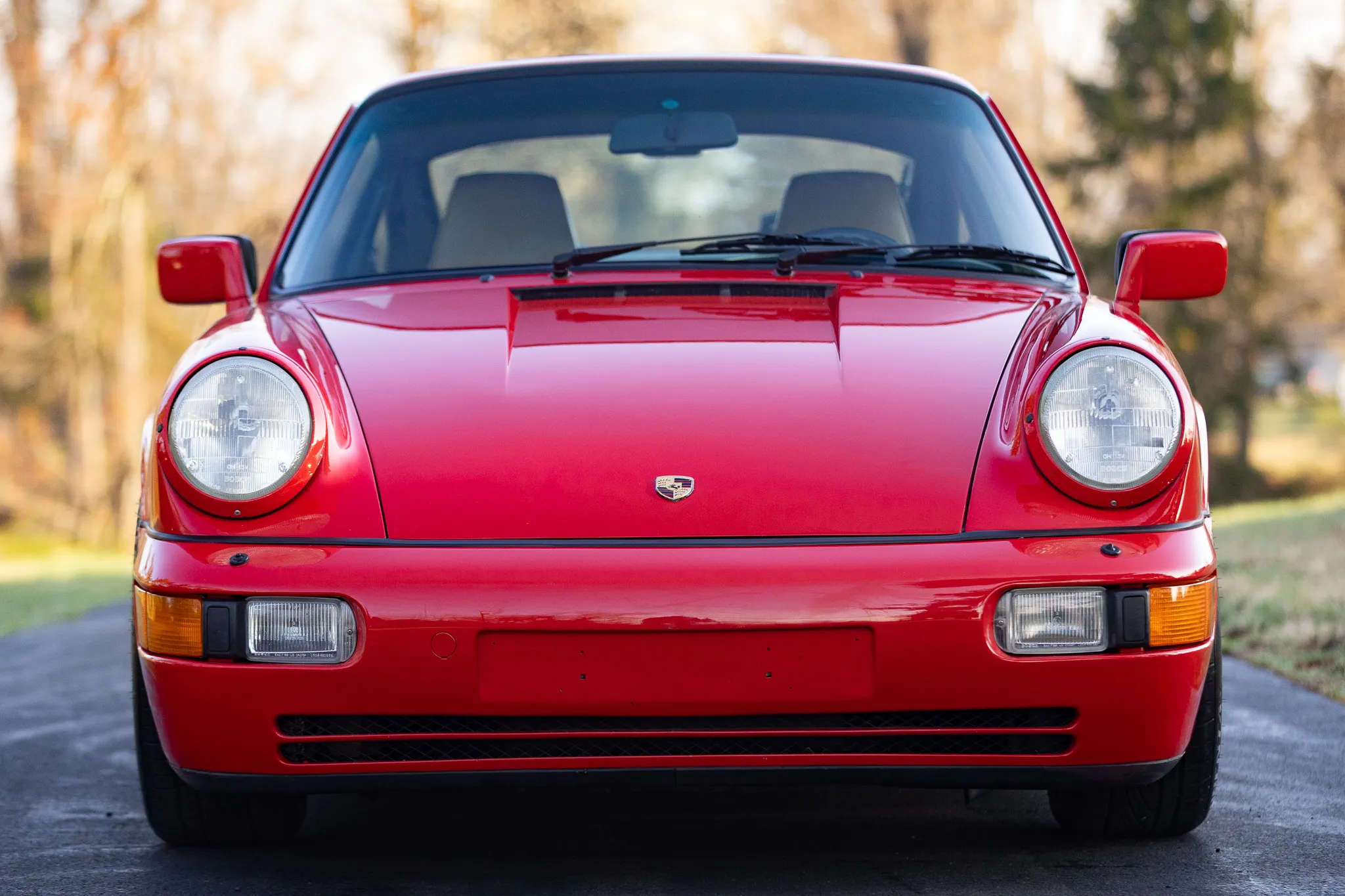 1990 Porsche 911 Carrera 4 Coupe in Guards Red