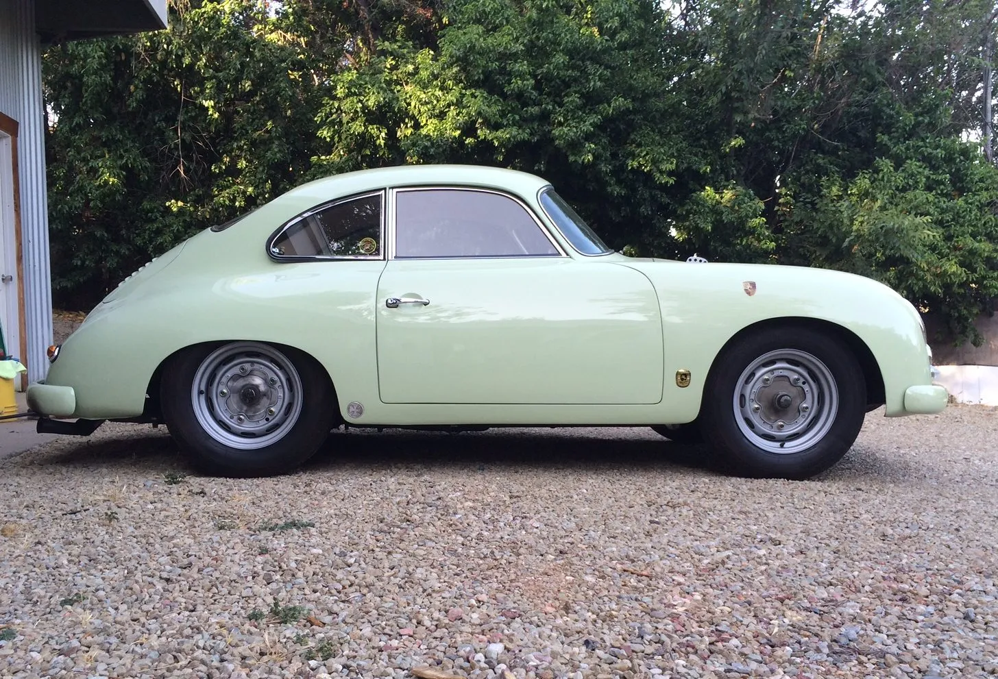 1959 Porsche 356A Outlaw Coupe in Glacier White