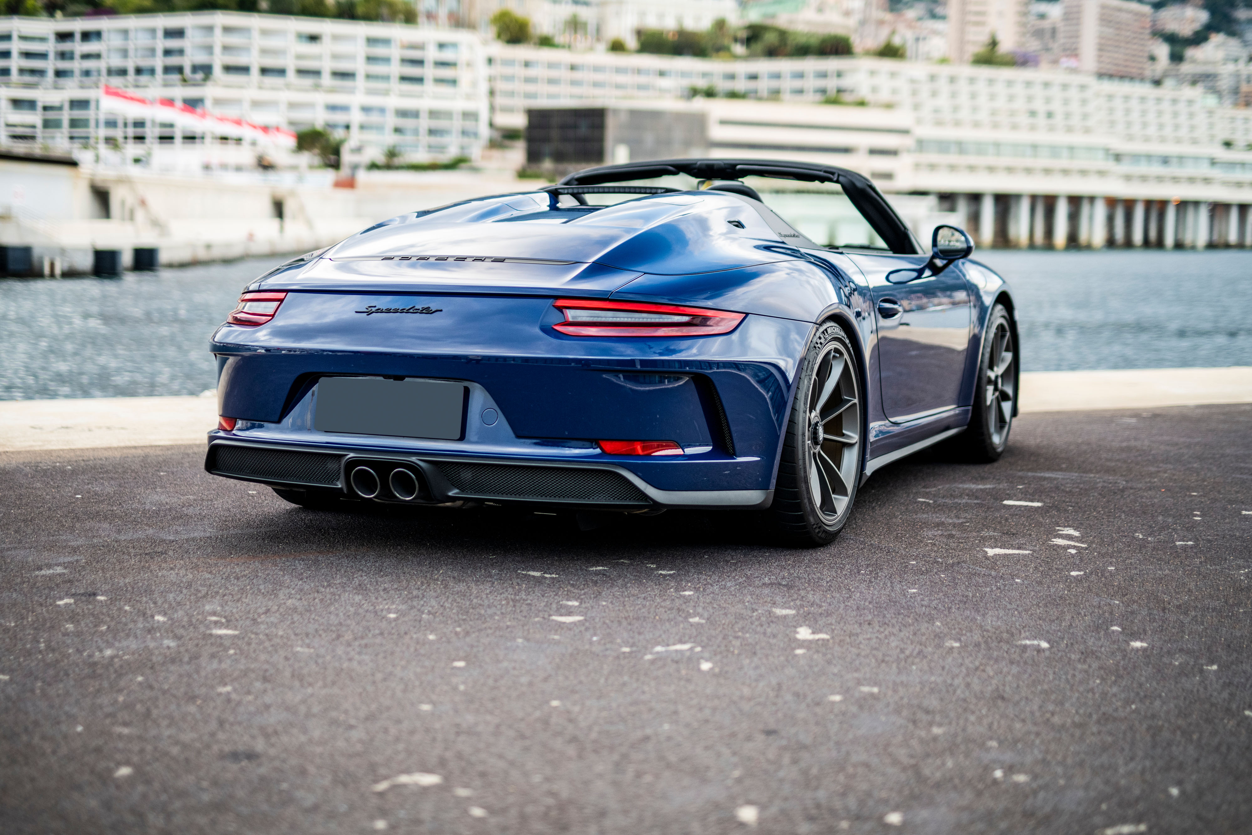 2019 Porsche 911 Speedster in Albert Blue