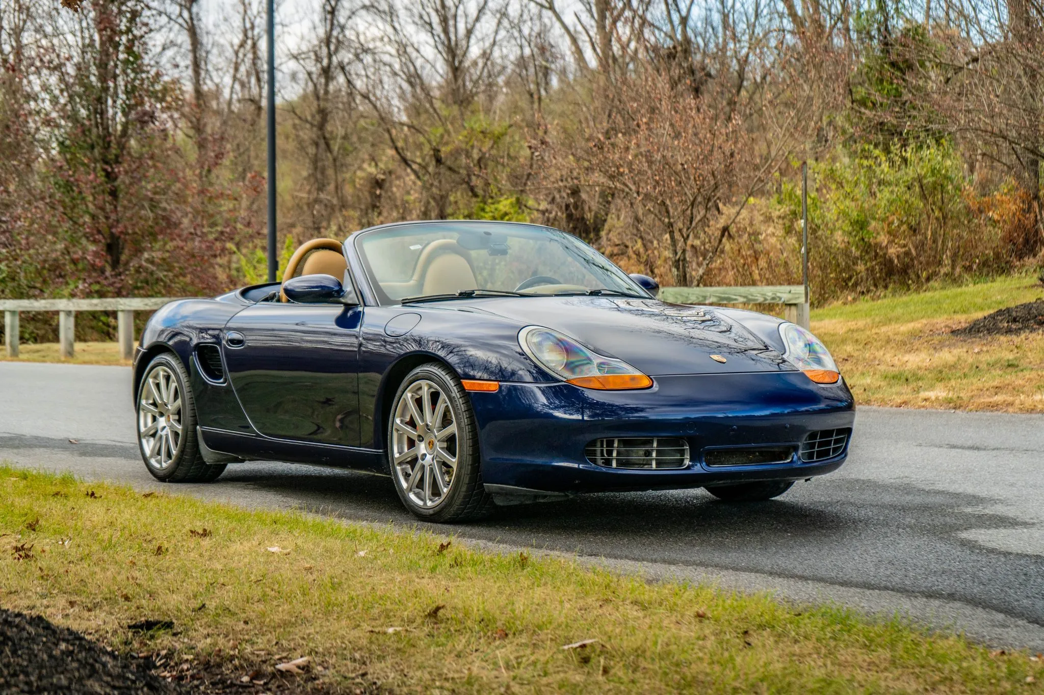 2001 Porsche Boxster S in Lapis Blue Metallic