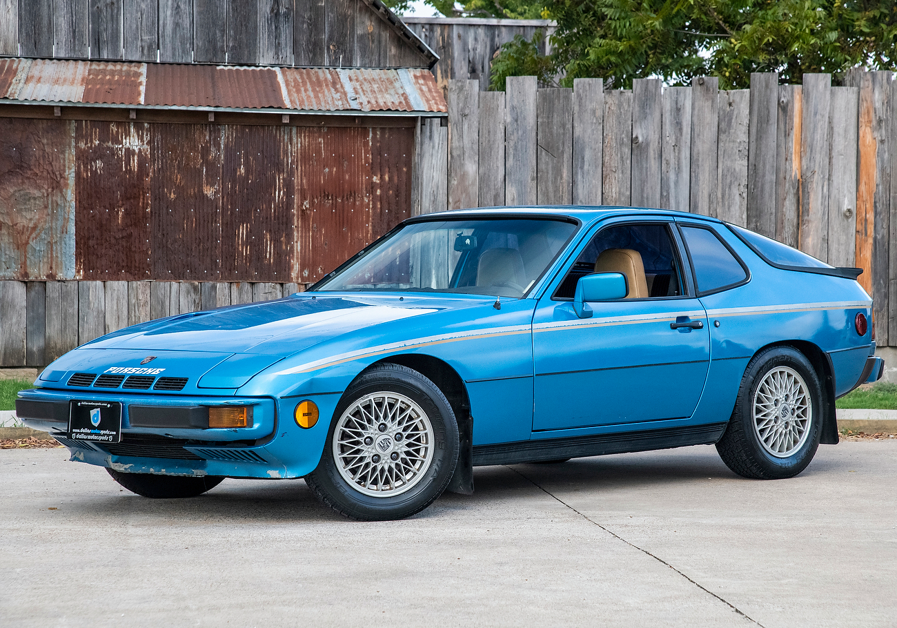 1981 Porsche 924 Turbo in Minerva Blue Metallic