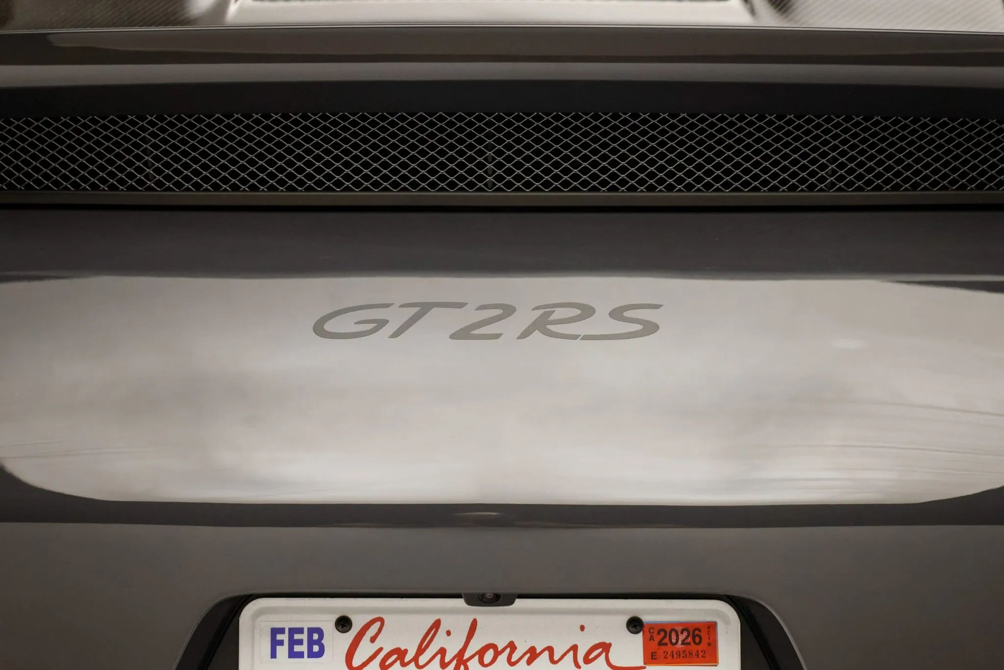 2018 Porsche 911 GT2 RS in Grey Black