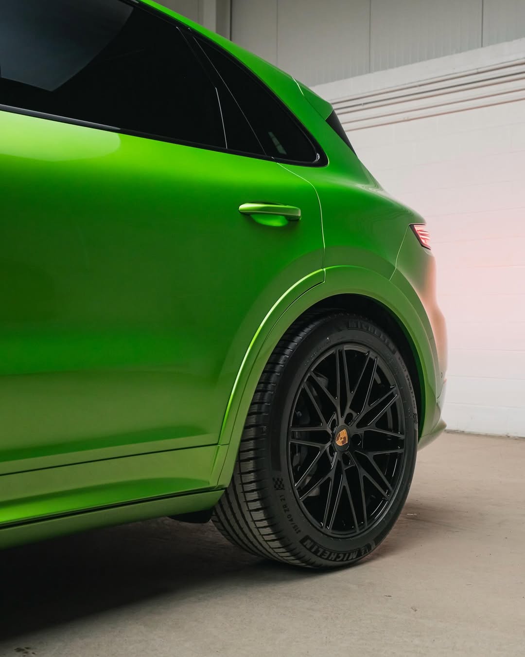 2025 Porsche Cayenne GTS in Java Green Metallic