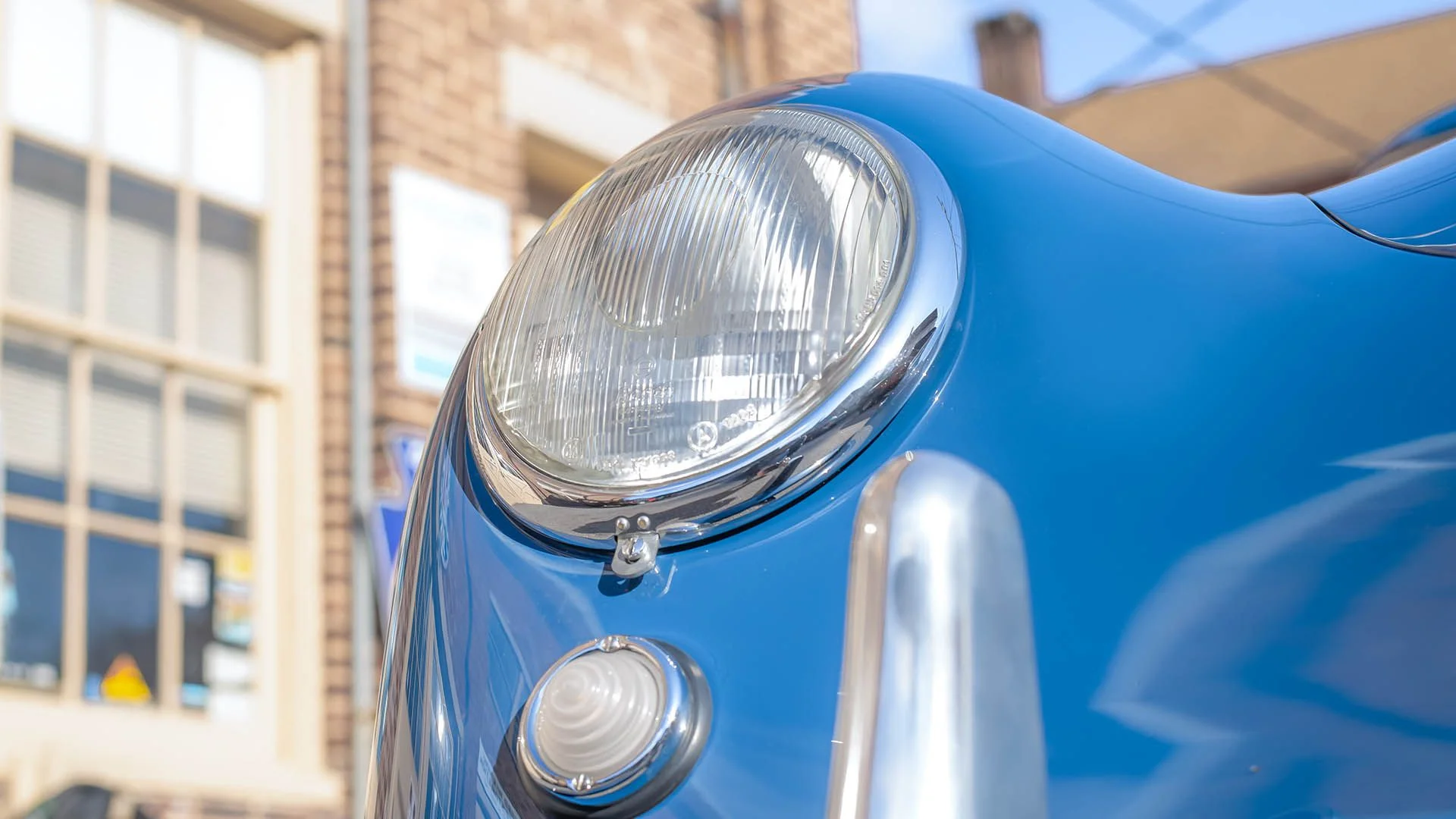 1953 Porsche 356 "Pre-A" 1500 Coupe in Azure Blue