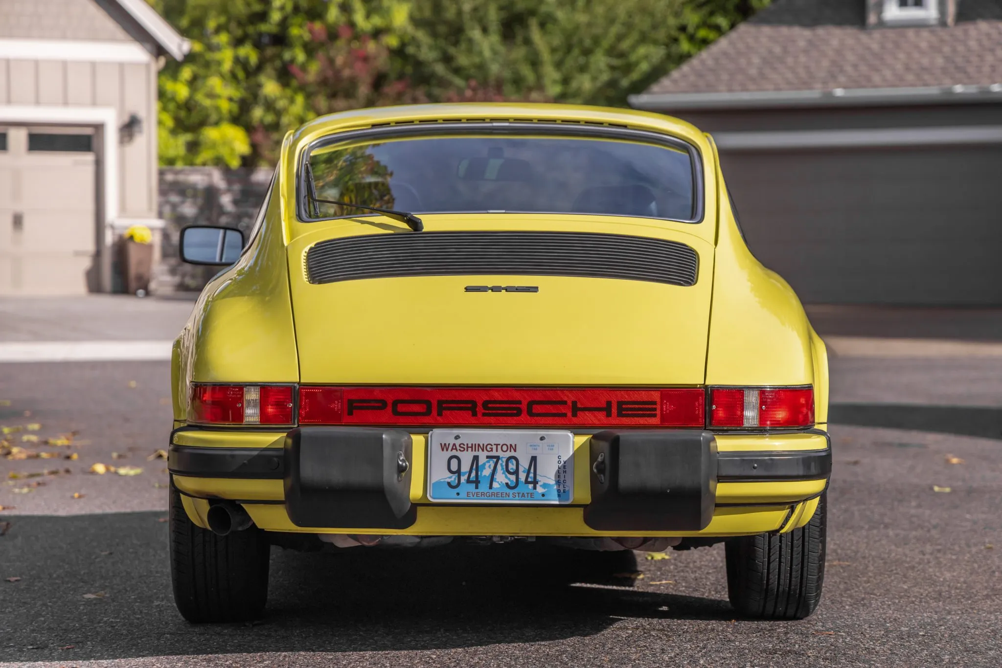 1977 Porsche 911S Coupe in Light Yellow