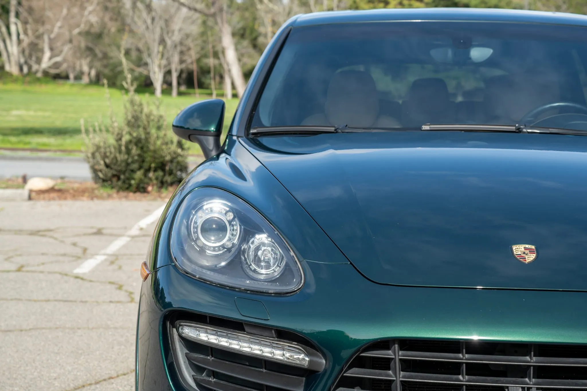 2014 Porsche Cayenne GTS in Jet Green Metallic