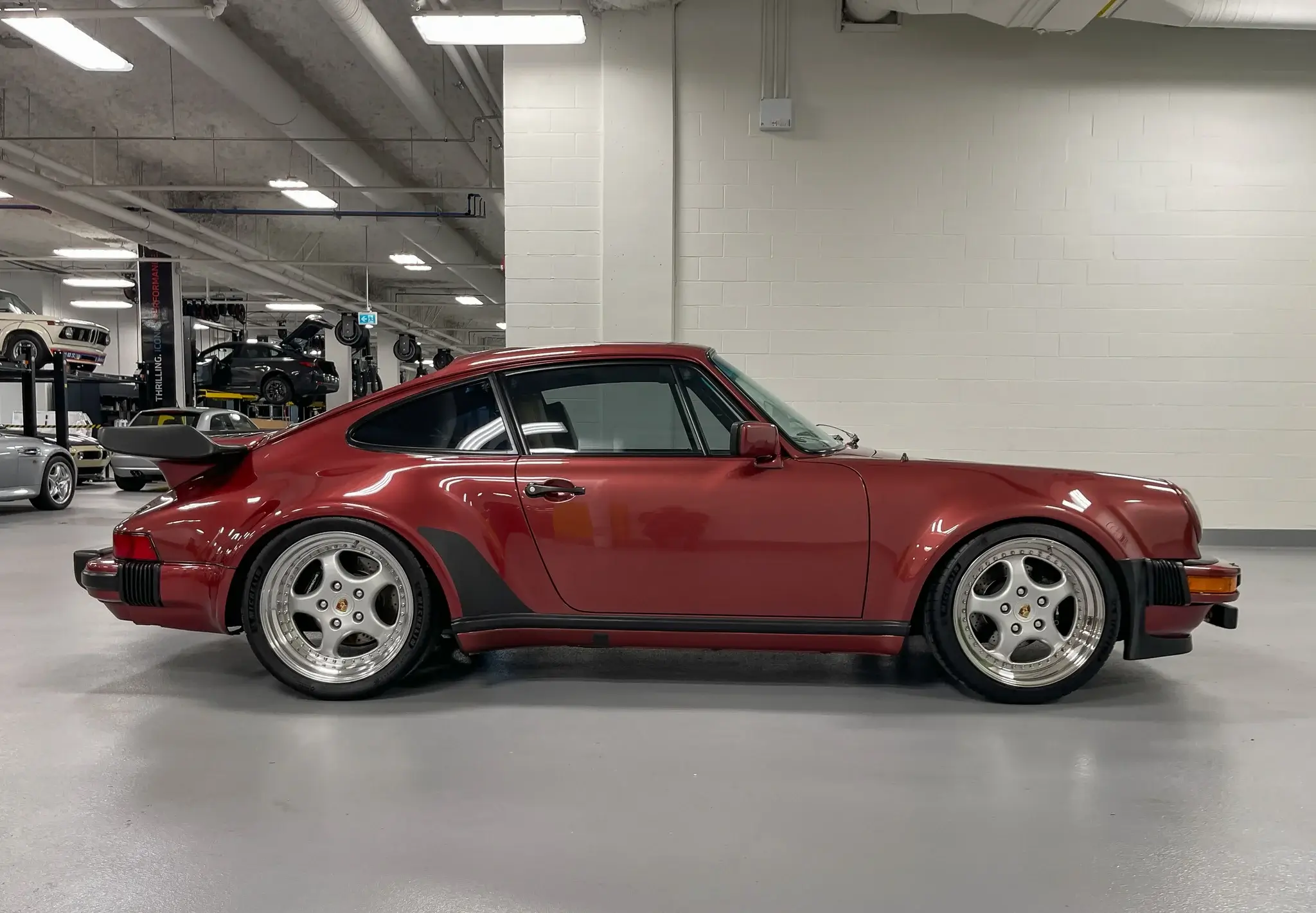 1981 Porsche 930 Turbo in Wine Red Metallic