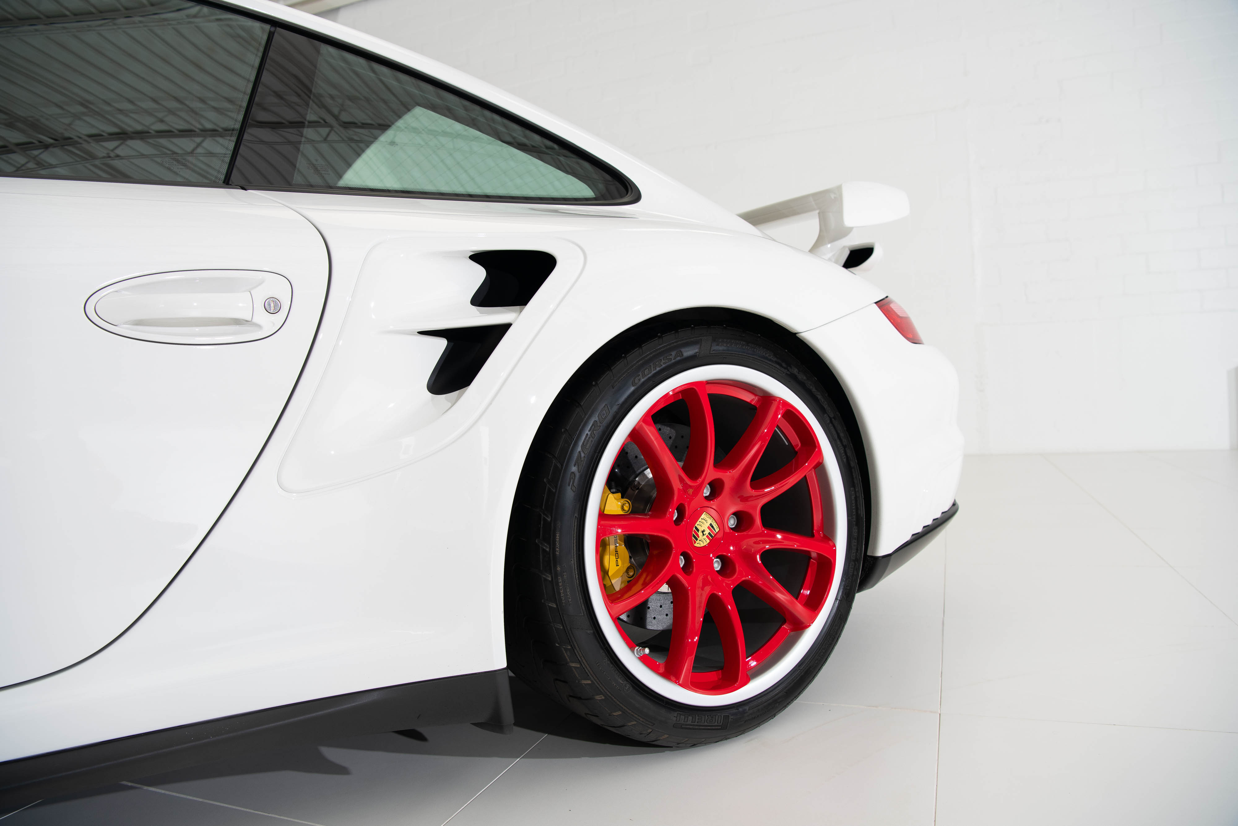 2008 Porsche 911 GT2 in Carrara White
