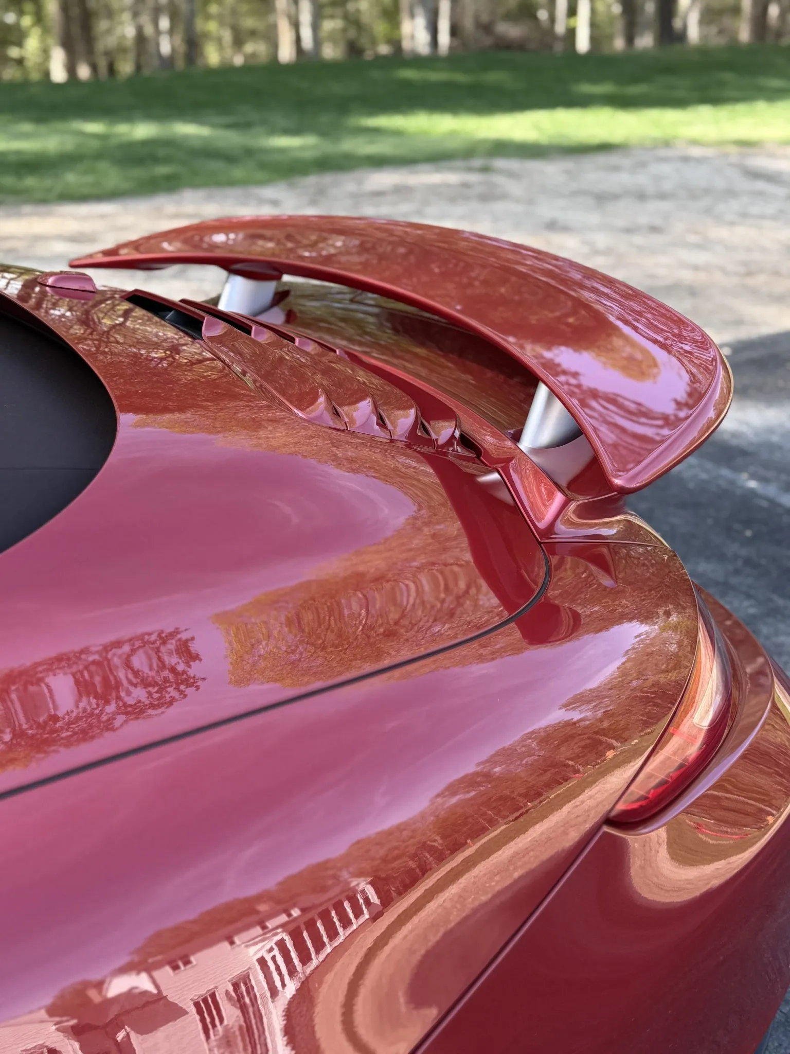 2014 Porsche 911 Turbo S Cabriolet in Amaranth Red Metallic