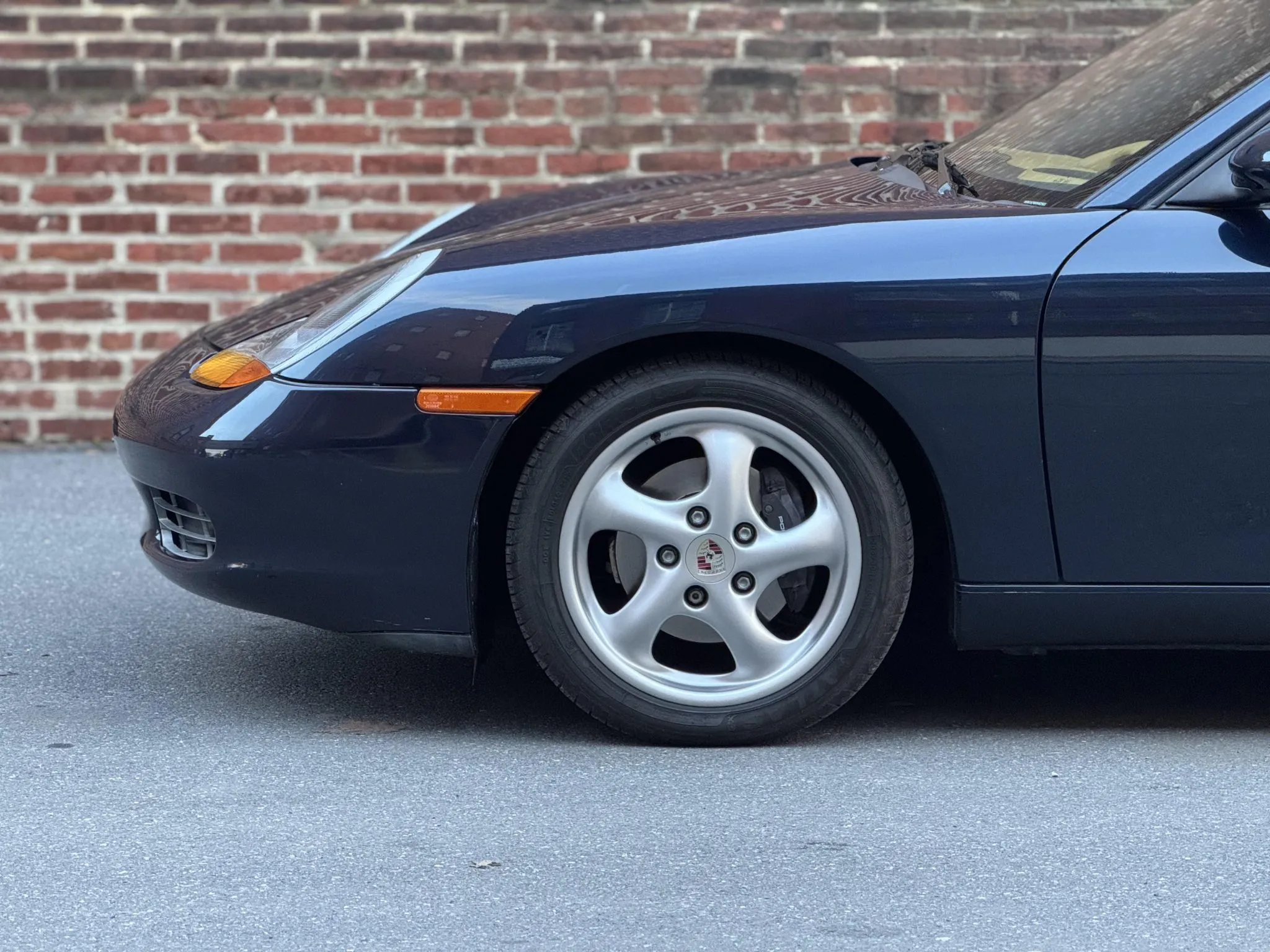 2000 Porsche Boxster in Ocean Blue Metallic