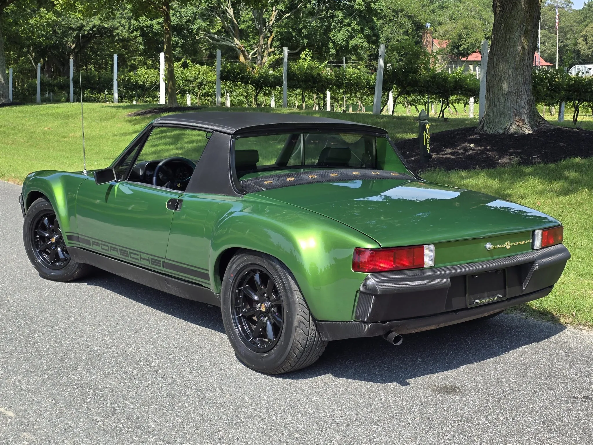 1973 Porsche 914 1.7 in Metallic Green