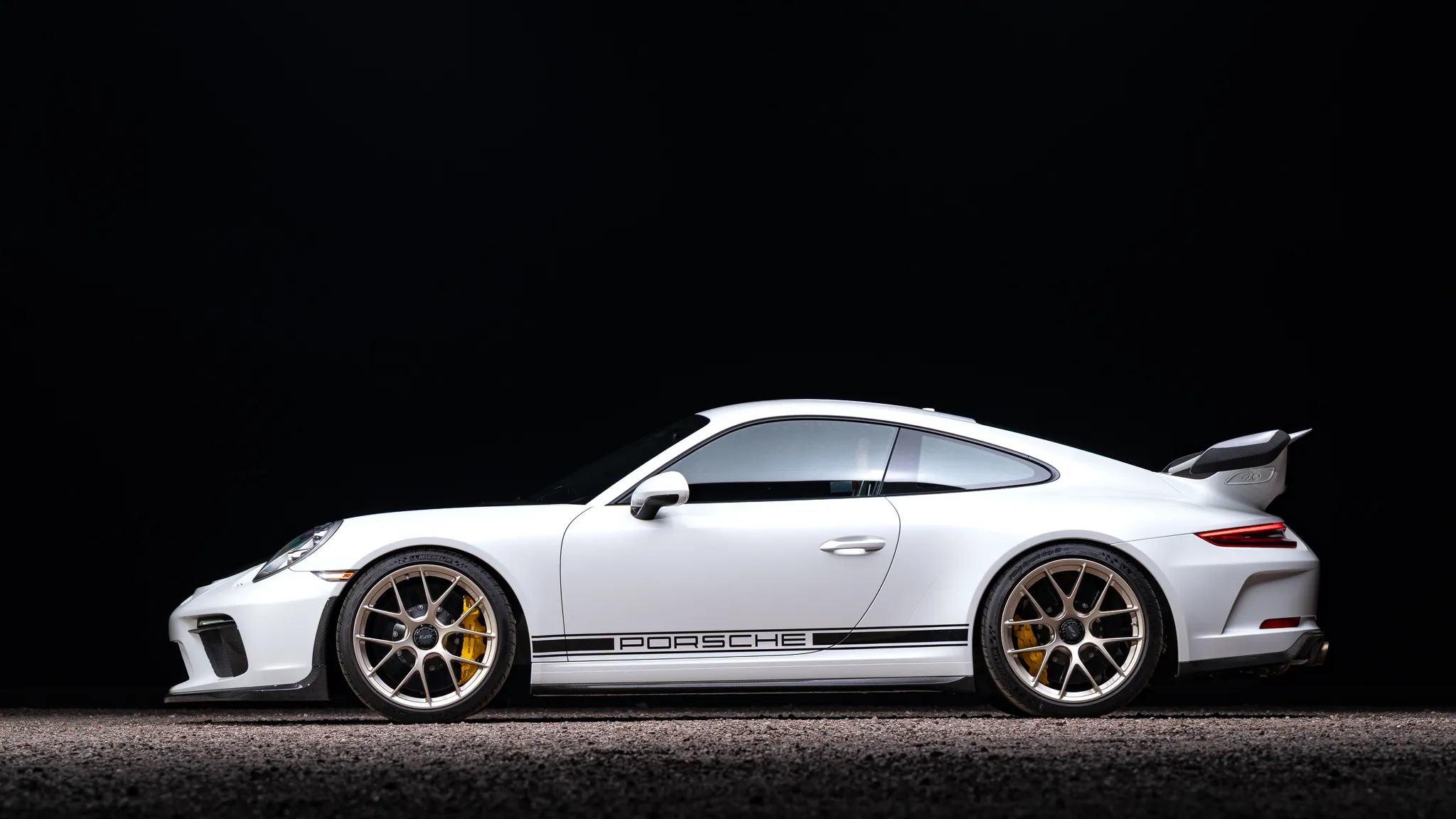 2018 Porsche 911 GT3 in Oryx White Metallic