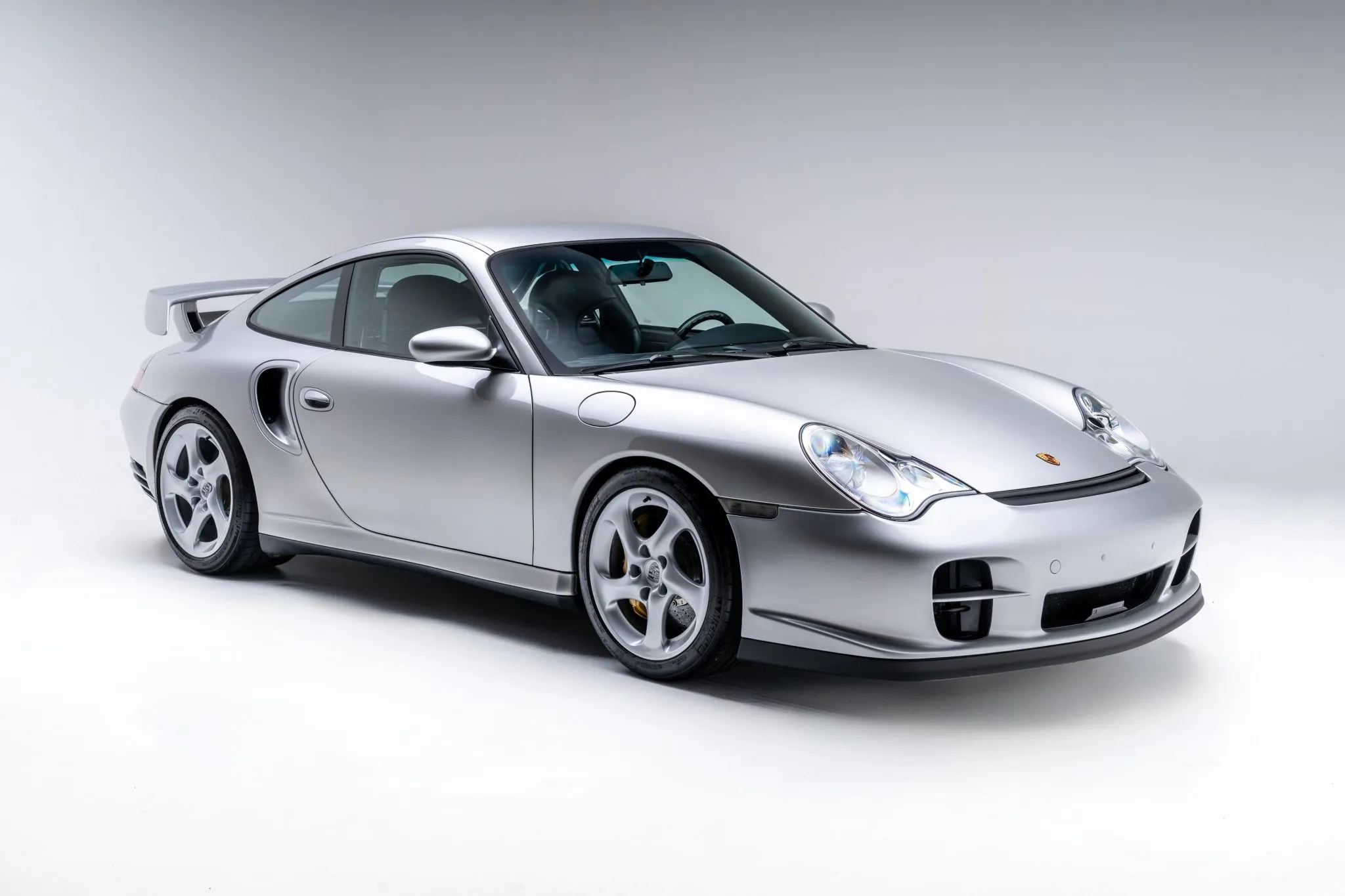 2002 Porsche 911 GT2 in Arctic Silver Metallic