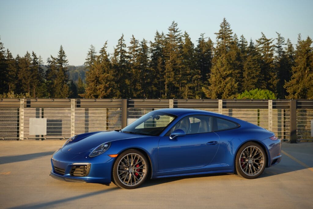 2017 Porsche 991.2 Carrera 4S Coupe In Sapphire Blue Metallic