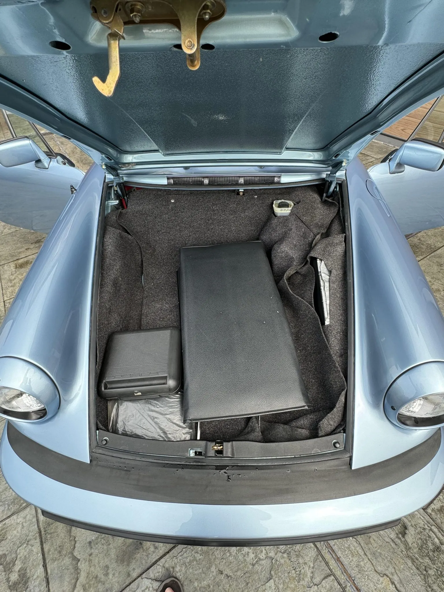 1980 Porsche 911SC Targa in Light Blue Metallic