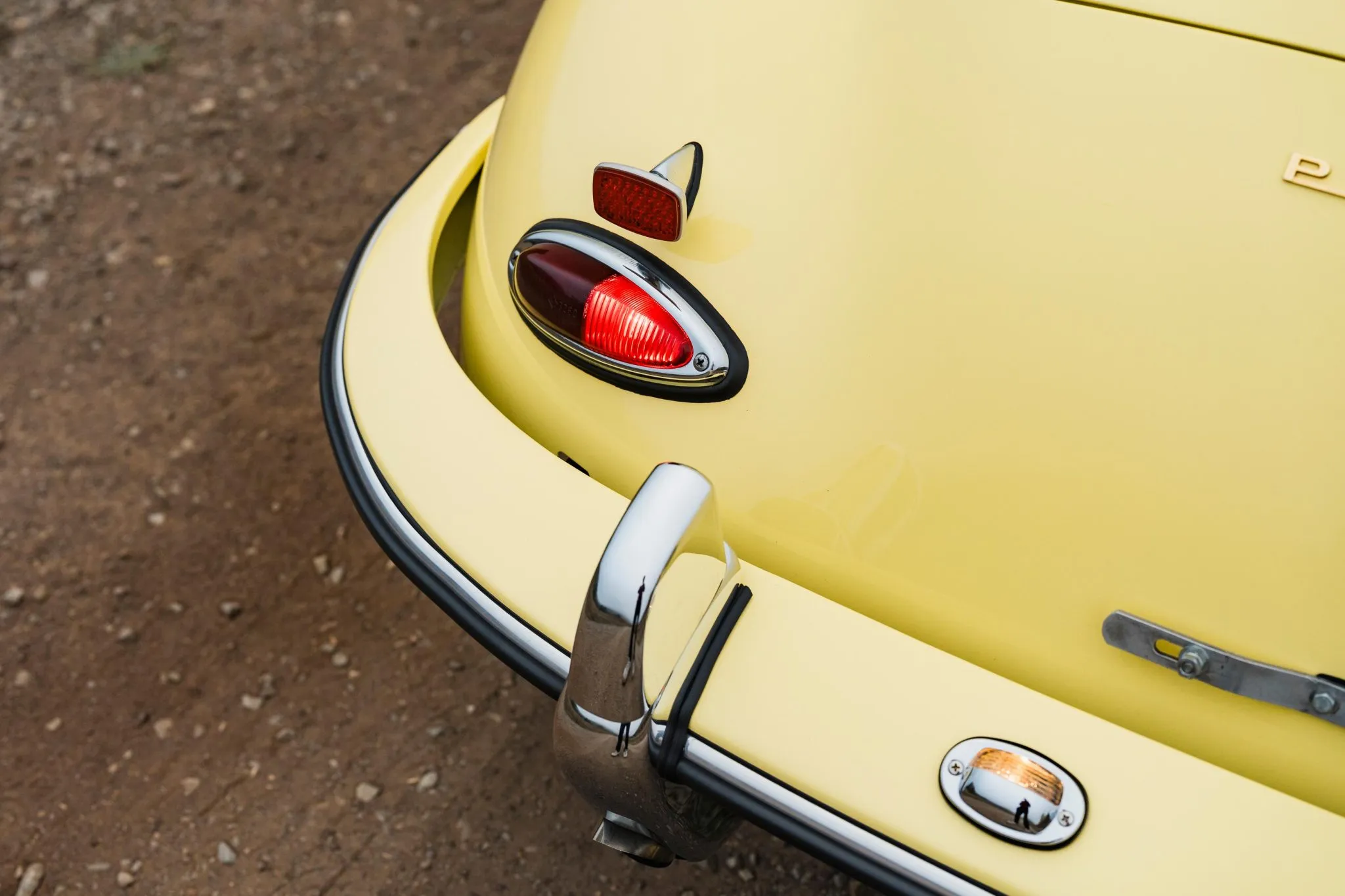 1961 Porsche 356B Roadster in Champagne Yellow